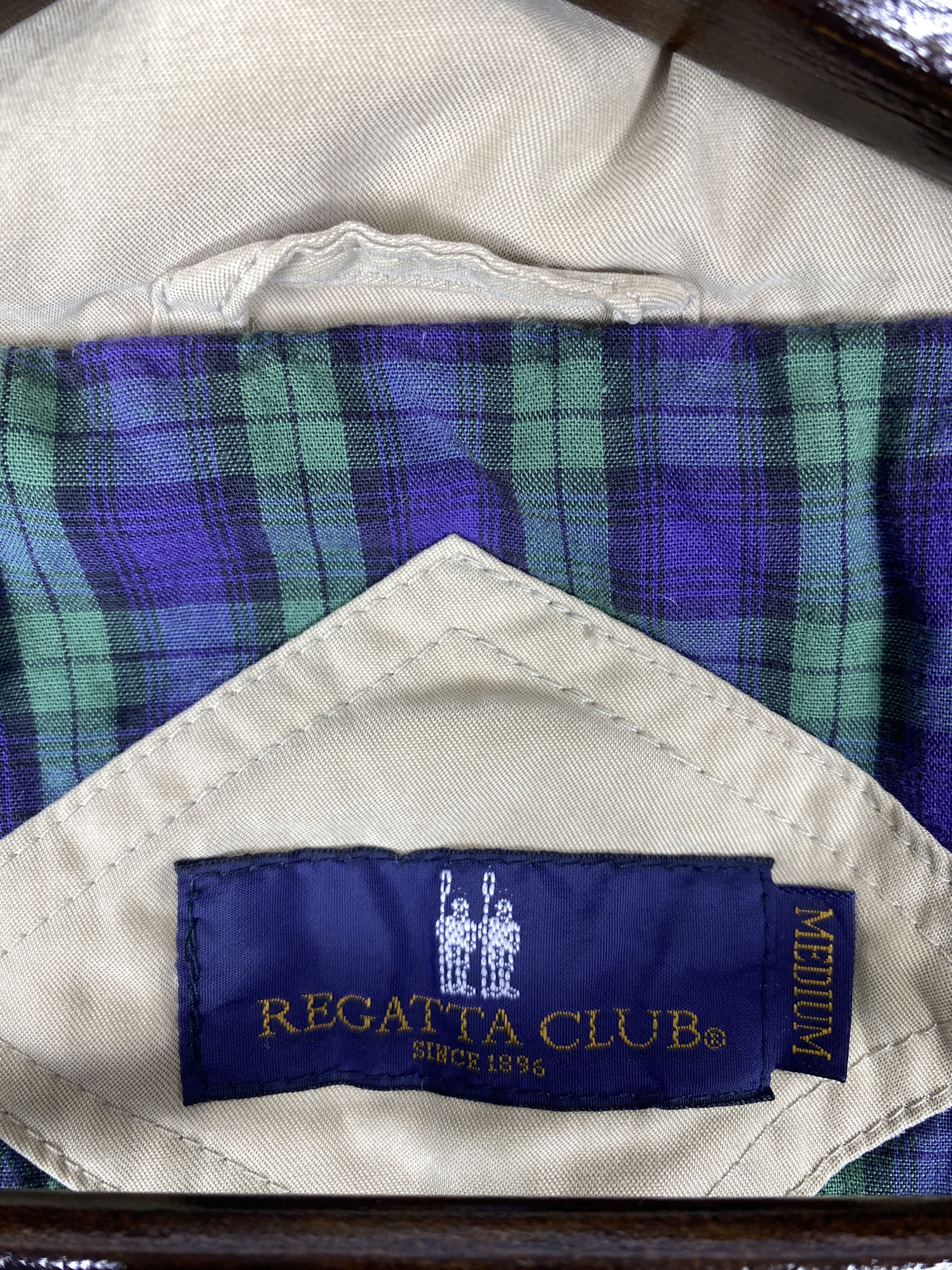 Japanese Brand × Vintage Vintage Regetta Club Zip Up Jacket Size US S / EU 44-46 / 1 - 8 Thumbnail
