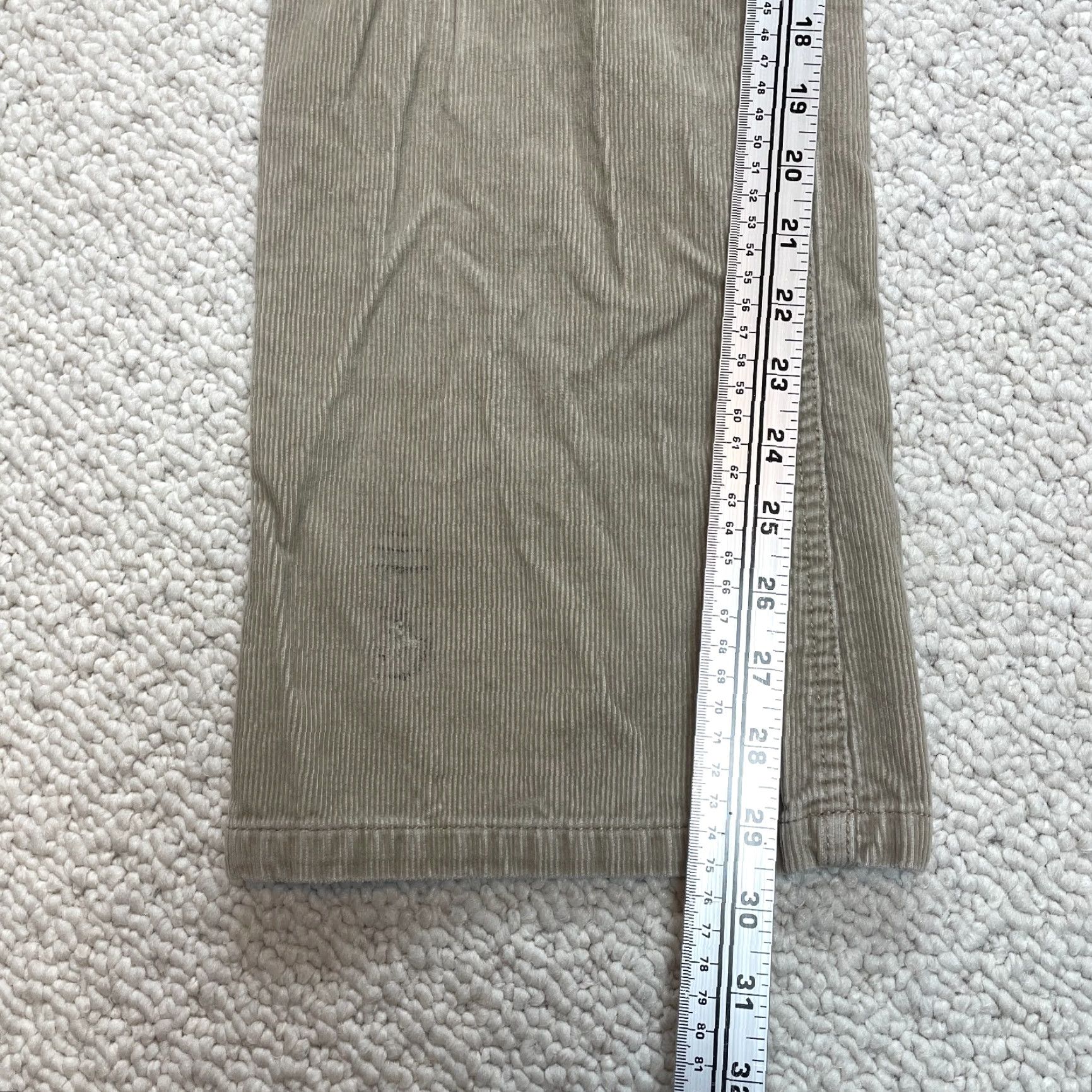 Tommy Hilfiger Tommy Hilfiger Jeans Womens 16 36x29.5 Brown Corduroy Bootcut High Rise Pants Size 38" / US 16 / IT 52 - 6 Thumbnail