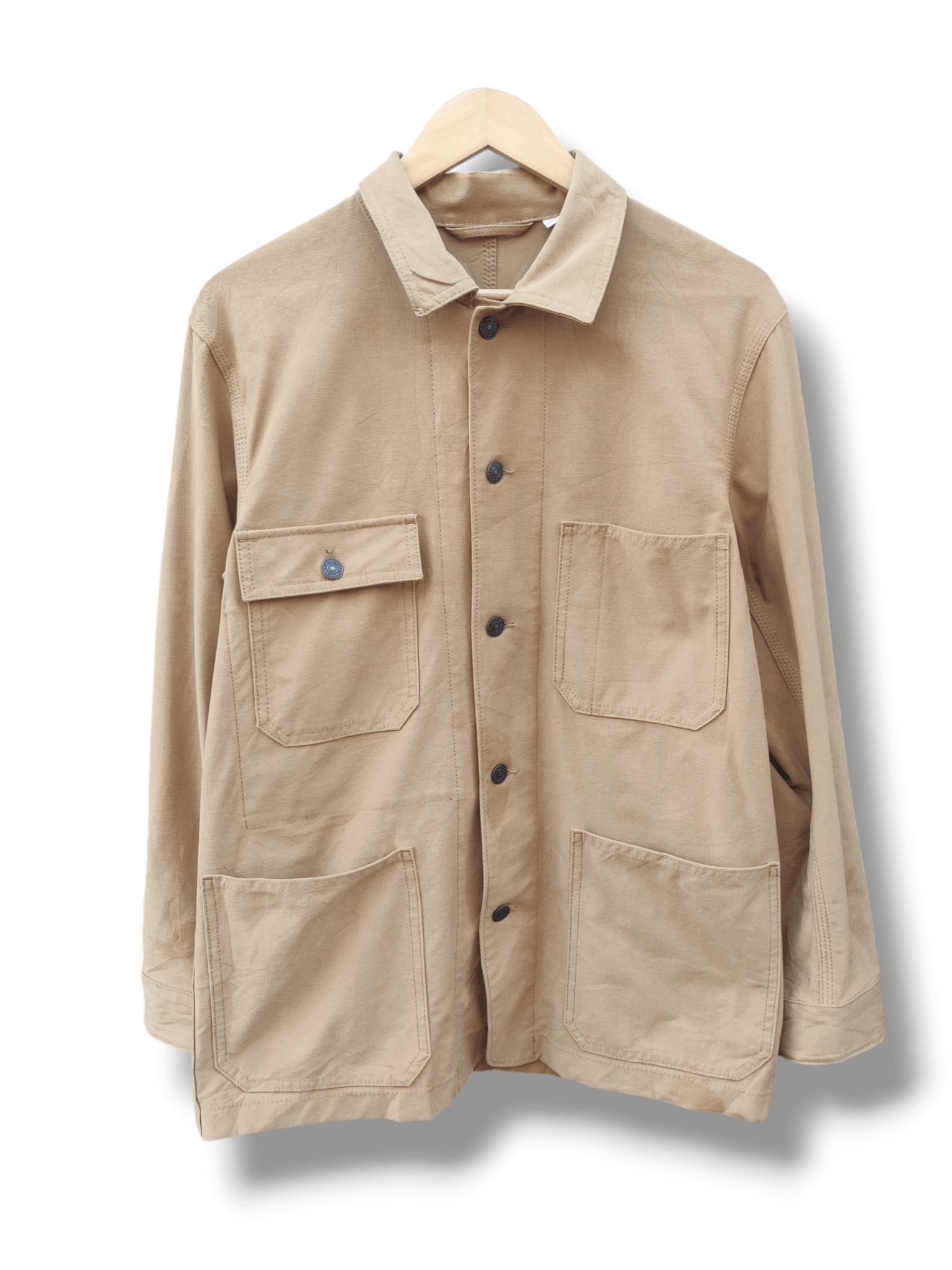 Uniqlo Vintage Uniqlo Multi-Pocket Utility Chore Work Field Shirt Size US M / EU 48-50 / 2 - 1 Thumbnail