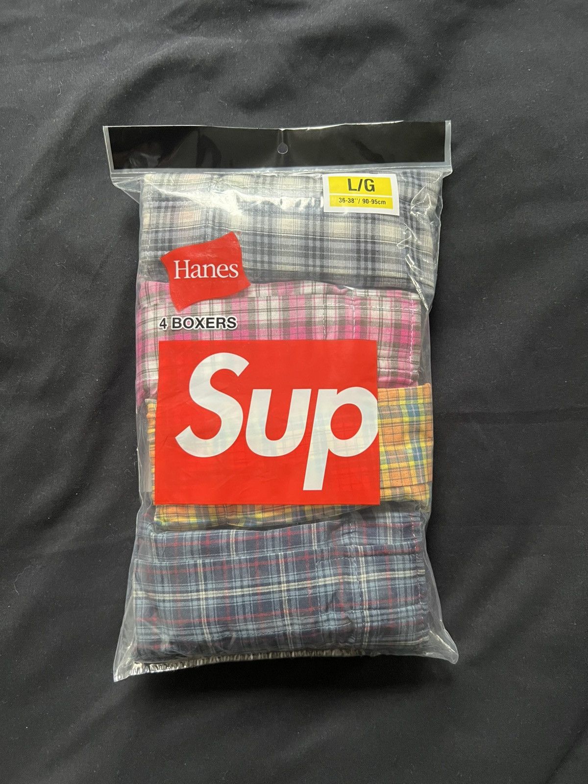 Hanes Supreme Hanes Plaid Boxers (4 Pack) Multicolor Size XL | Grailed