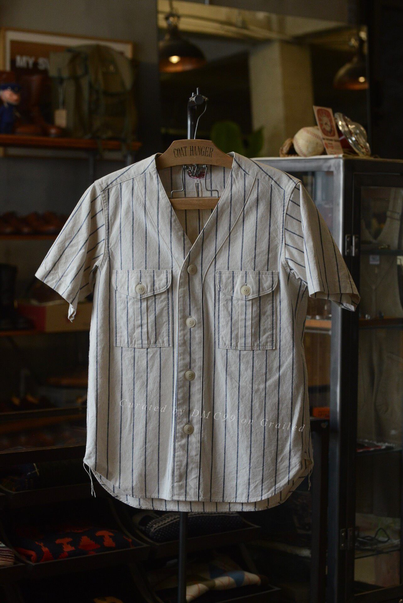 Vintage Vintage Jelado Cotton-Linen Baseball Shirt Size US M / EU 48-50 / 2 - 1 Thumbnail