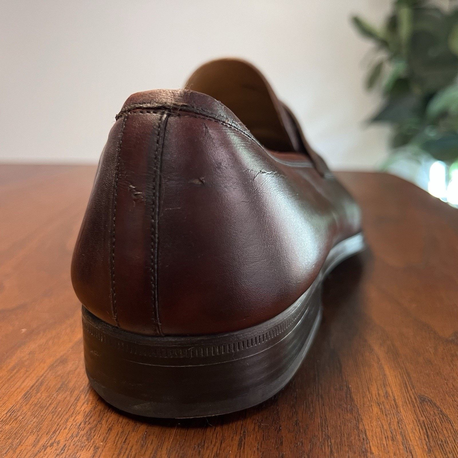 Magnanni Magnanni Walden 11M Slip On Penny Loafer 15447 Mahogany Size US 11 / EU 44 - 5 Thumbnail