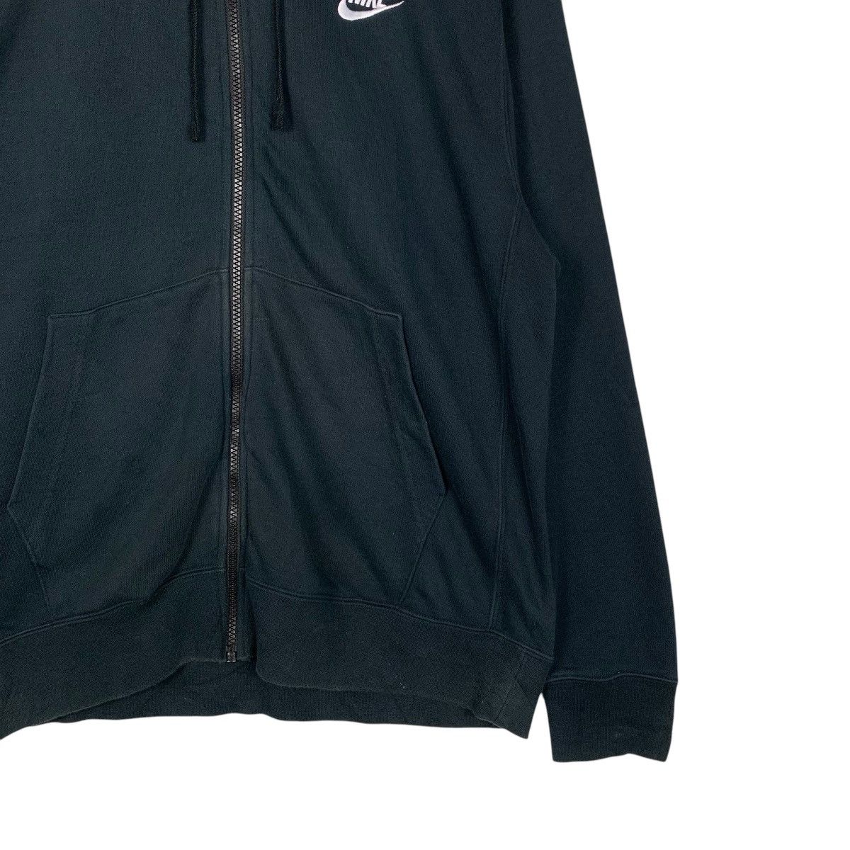 Nike NIKE Embroidery Small Logo Black Zipper Hoodies #1963-C85 Size US L / EU 52-54 / 3 - 4 Thumbnail