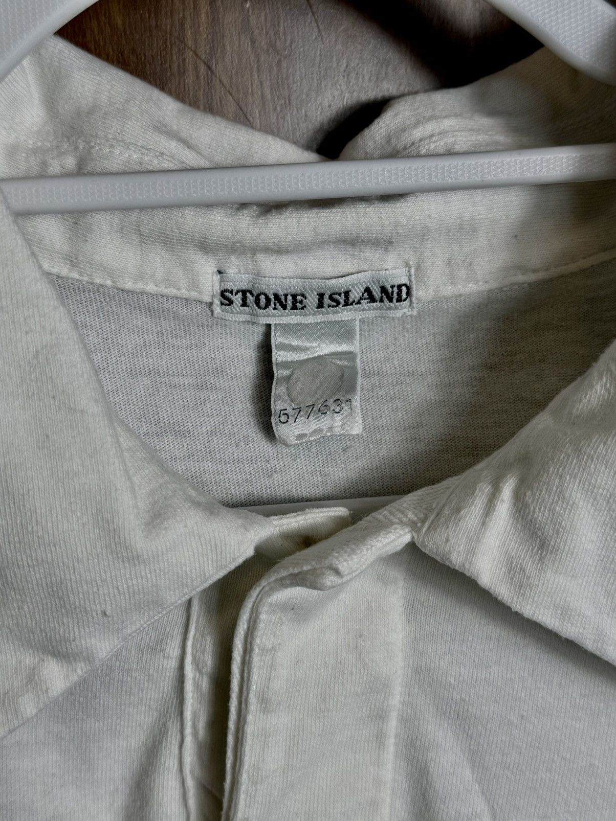 Stone Island Archive Stone Island 2002 Polo Shirt Size US XL / EU 56 / 4 - 5 Thumbnail