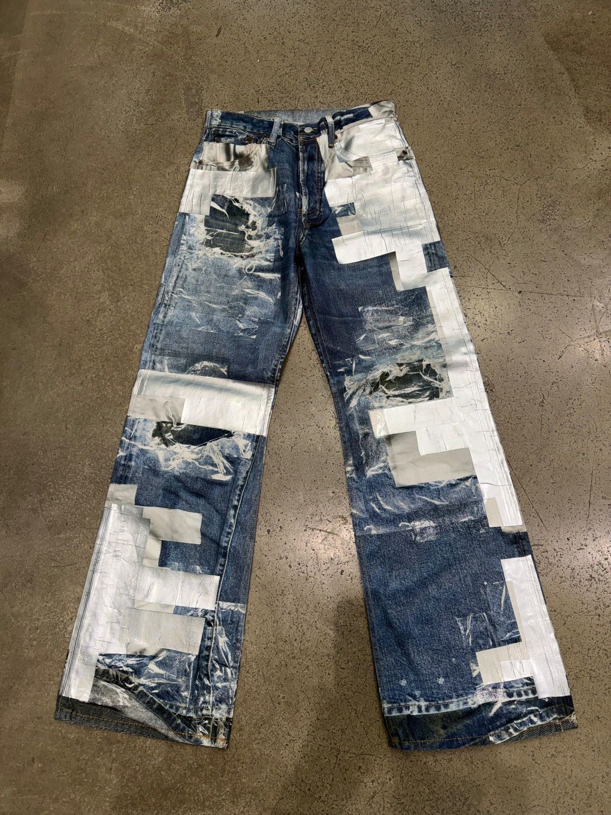 Acne Studios ACNE STUDIOS - Printed Jeans Regular Fit Size US 32 / EU 48 - 1 Thumbnail