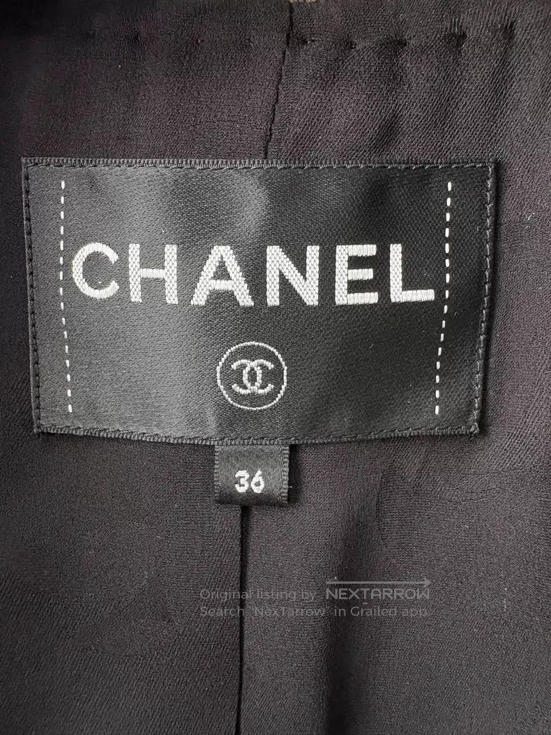 Chanel Chanel 20B autumn and winter preview series black tweed fi Size XS / US 0-2 / IT 36-38 - 7 Thumbnail