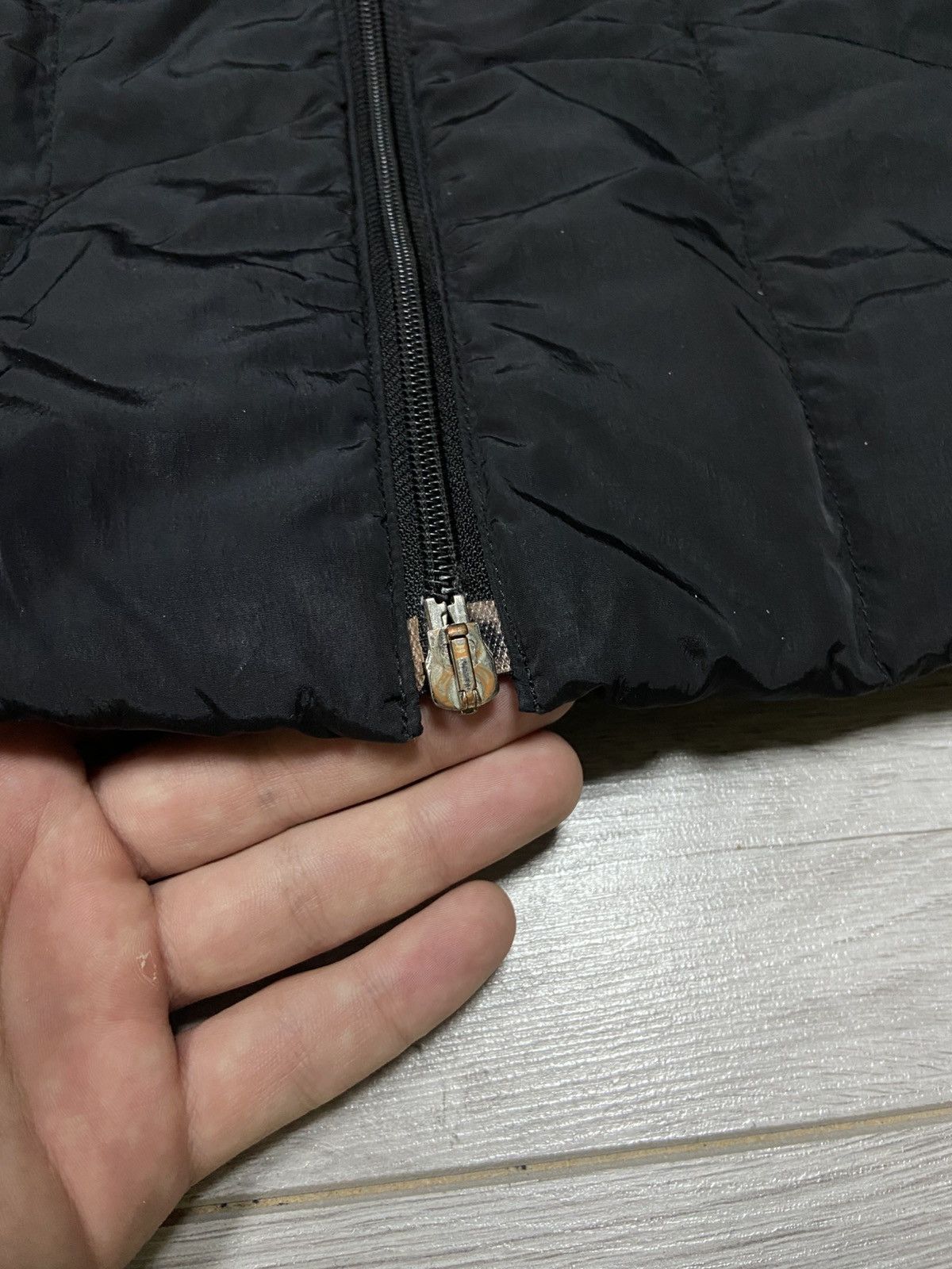 Moncler Moncler vintage puffer down jacket stitched Size S / US 4 / IT 40 - 6 Thumbnail
