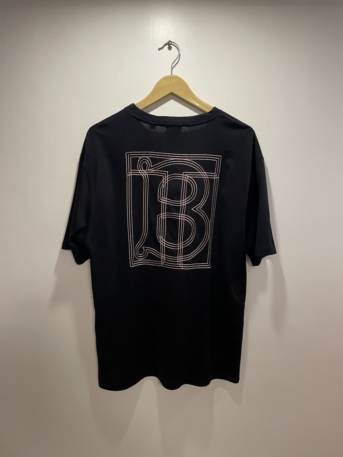 Burberry BURBERRY Monogram Motif Cotton Tee Size US L / EU 52-54 / 3 - 1 Thumbnail