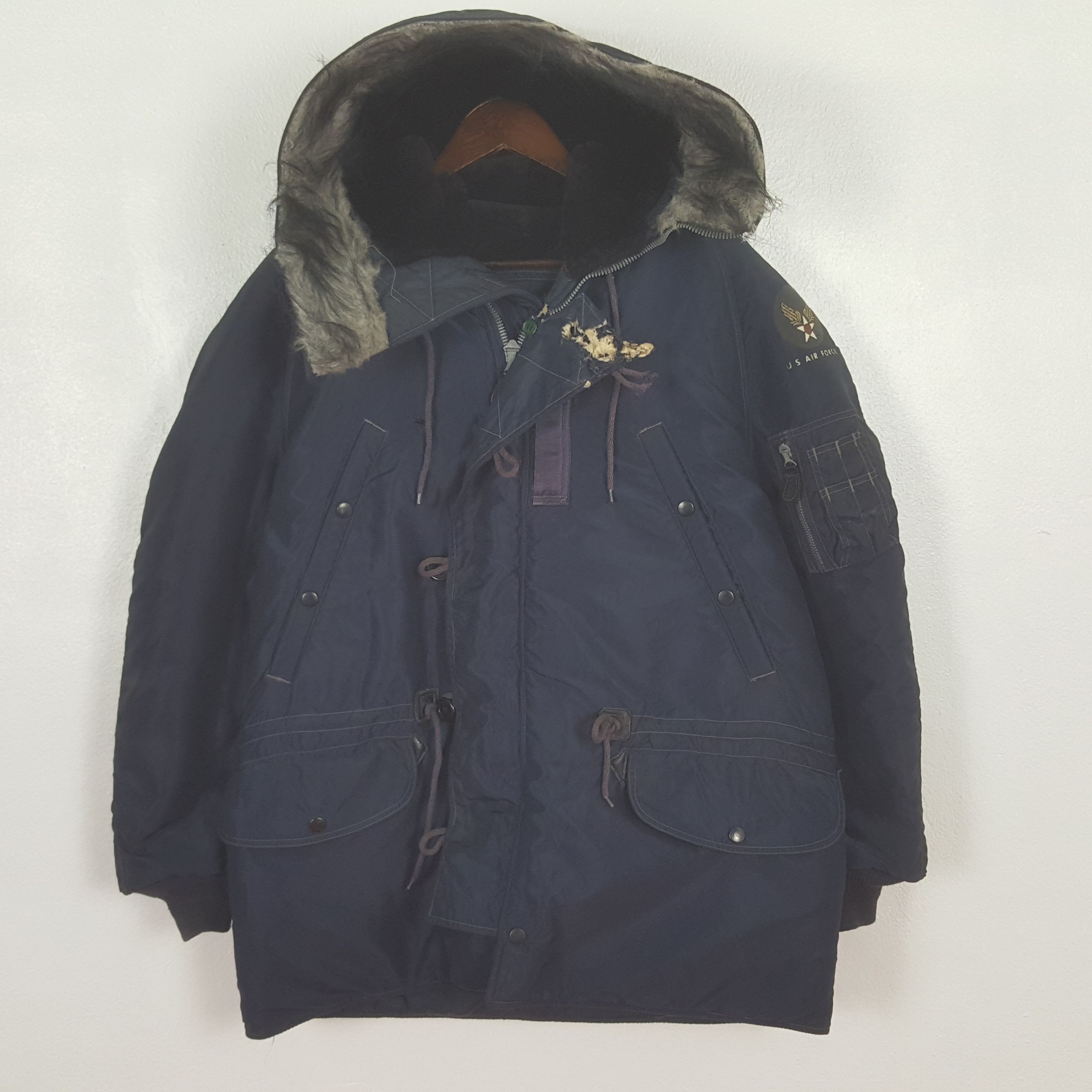 Buzz Rickson's Vintage Buzz Rickson x US Air Force Parka Fur Winter Jacket Size US M / EU 48-50 / 2 - 3 Thumbnail