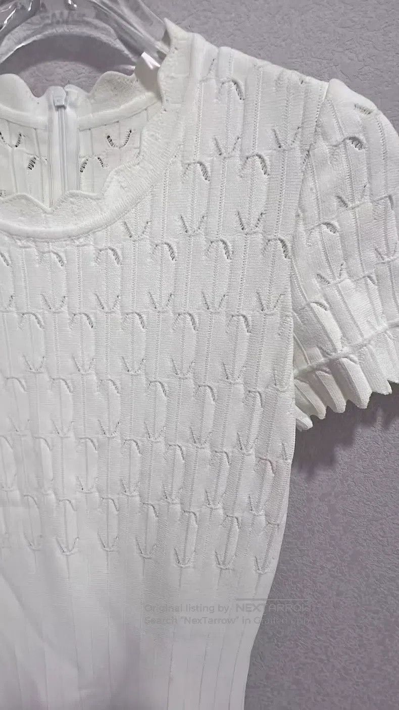Alaia Alaia White Dress Size XS / US 0-2 / IT 36-38 - 3 Thumbnail