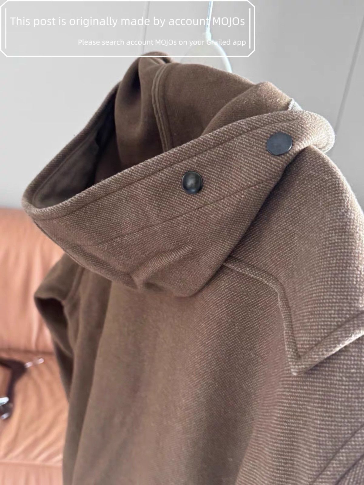 Auralee Sz 3 Auralee Mix Blend Wool Parka Coat mojos1345 Size US L / EU 52-54 / 3 - 4 Thumbnail