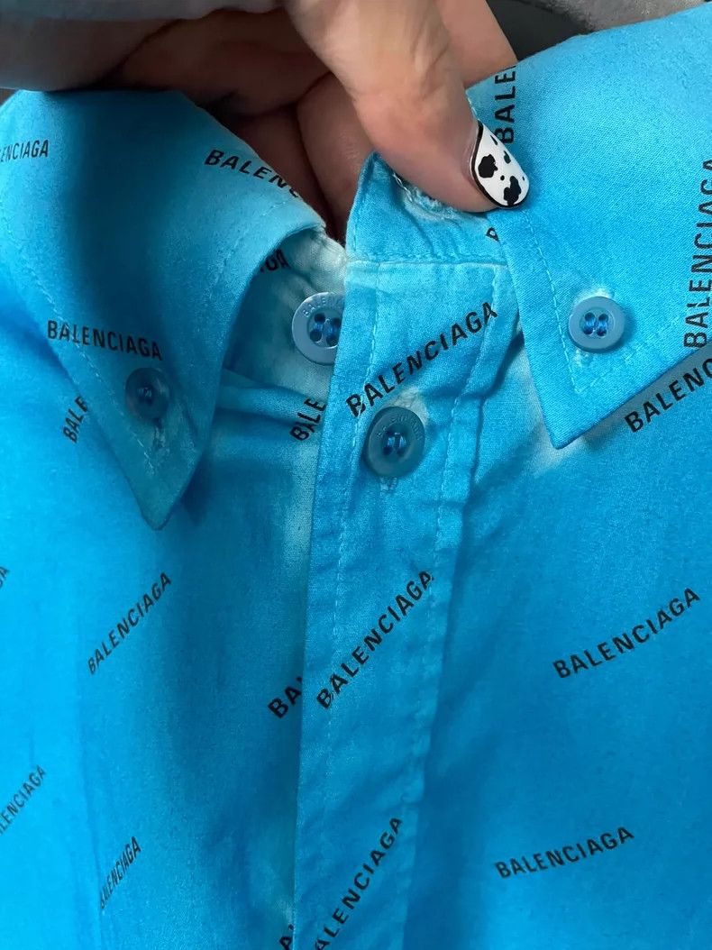 Balenciaga Balenciaga size 37 Long sleeve barrage logo shirt Size US XS / EU 42 / 0 - 3 Thumbnail
