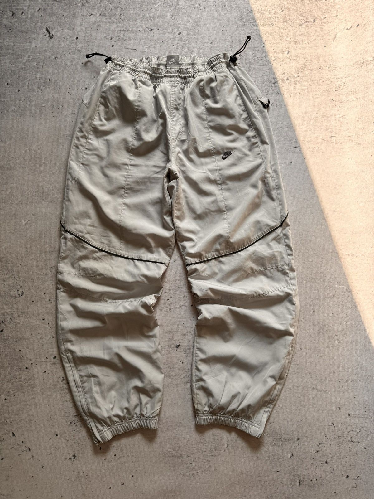 Nike × Vintage NIKE VINTAGE BASIC LOGO OVERSIZE BAGGY PANTS Size US 32 / EU 48 - 1 Thumbnail