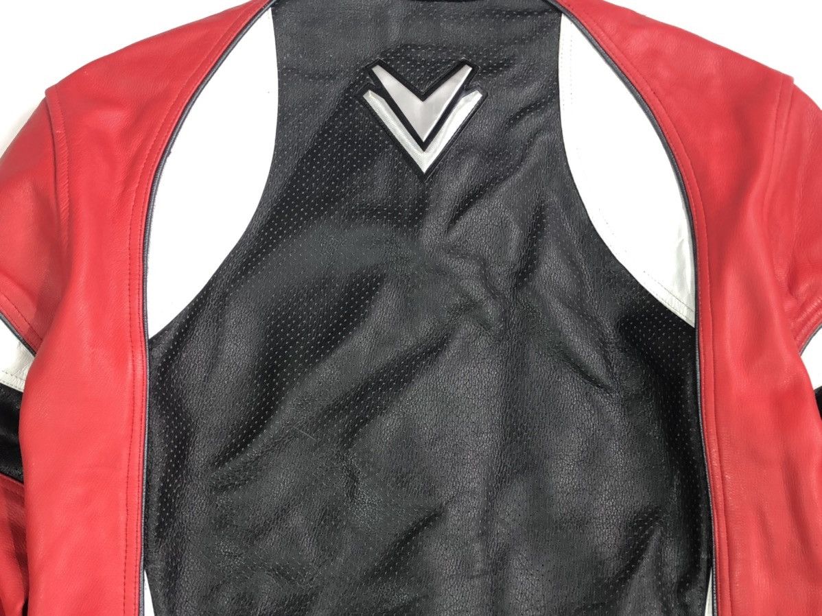 Ferrari × Honda × Yamaha Frank Thomas Motorcycle Leather Jacket Racing Size US L / EU 52-54 / 3 - 14 Thumbnail
