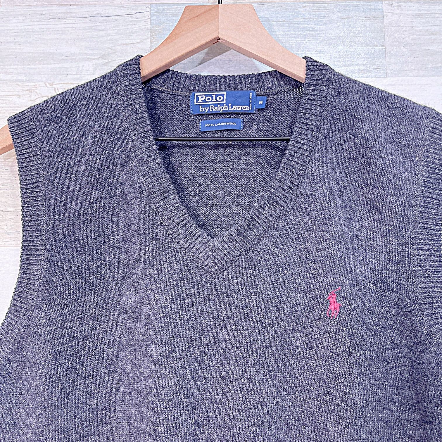 Polo Ralph Lauren POLO Ralph Lauren 100% Lambswool Sweater Vest Mens Medium Size US M / EU 48-50 / 2 - 2 Thumbnail