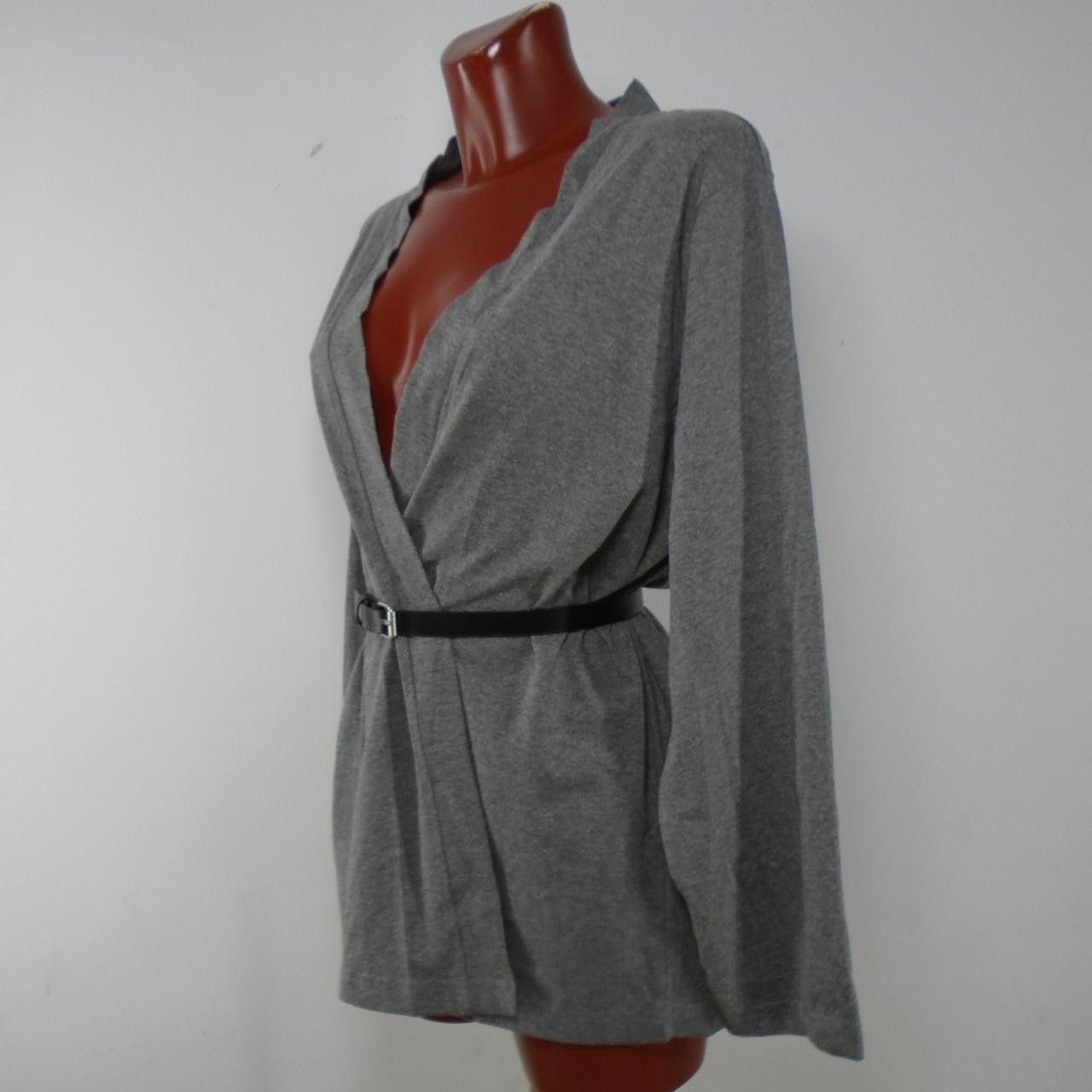 Vintage Women's Cardigan Italy Moda. Grey. L. New without tags Size L / US 10 / IT 46 - 3 Thumbnail