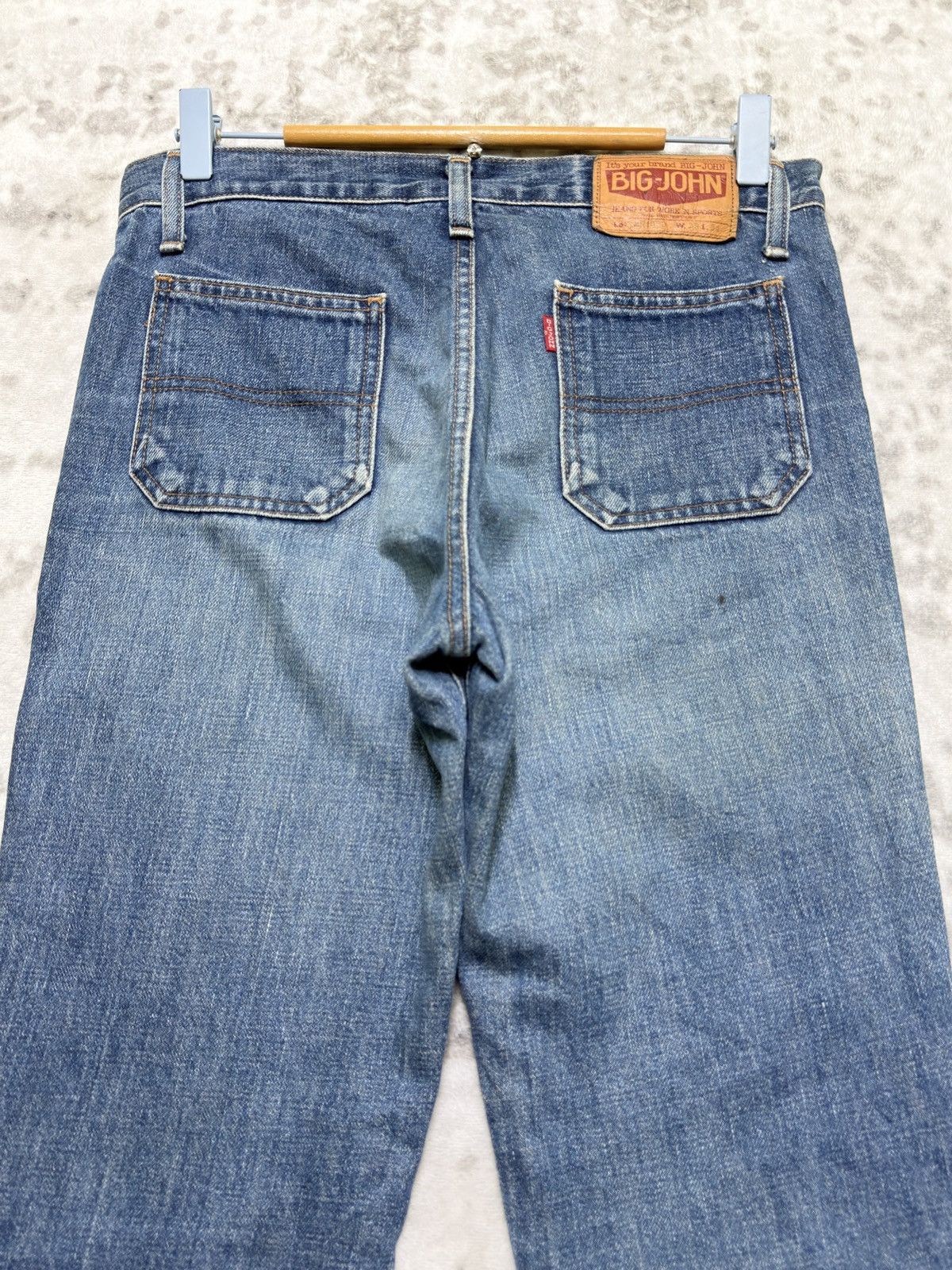 Big John Vintage Big John Bush Pant Flare Jeans Japan Bell Bottom Size US 29 - 9 Thumbnail