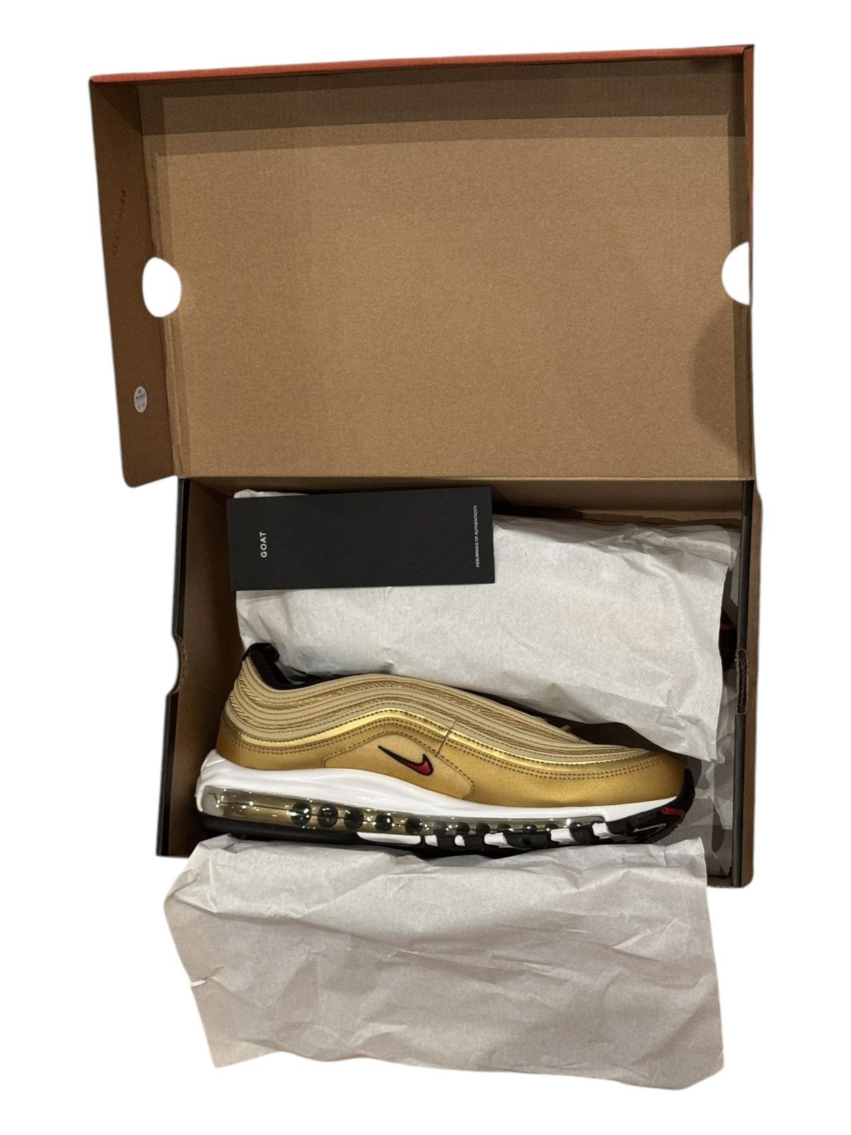 Nike Nike Air Max 97 OG 'Golden Bullet' (2023) Size US 10.5 / EU 43-44 - 6 Thumbnail