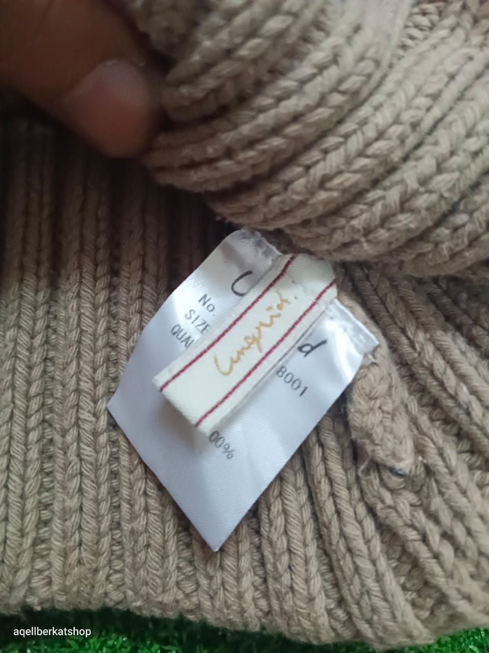 Japanese Brand UNGRID Beanie Size ONE SIZE - 5 Thumbnail