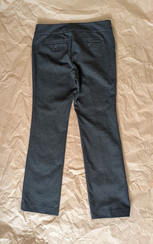 Loft Ann Taylor Loft women's Charcoal Grey dress trousers Size 28" / US 6 / IT 42 - 6 Thumbnail