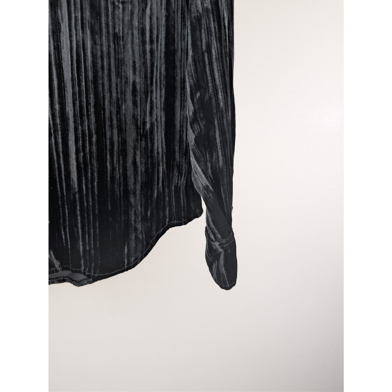 Saint Laurent Paris o1rshd1 CC20 Devore Ribbed Velvet Classic Western Shirt Size US M / EU 48-50 / 2 - 5 Thumbnail
