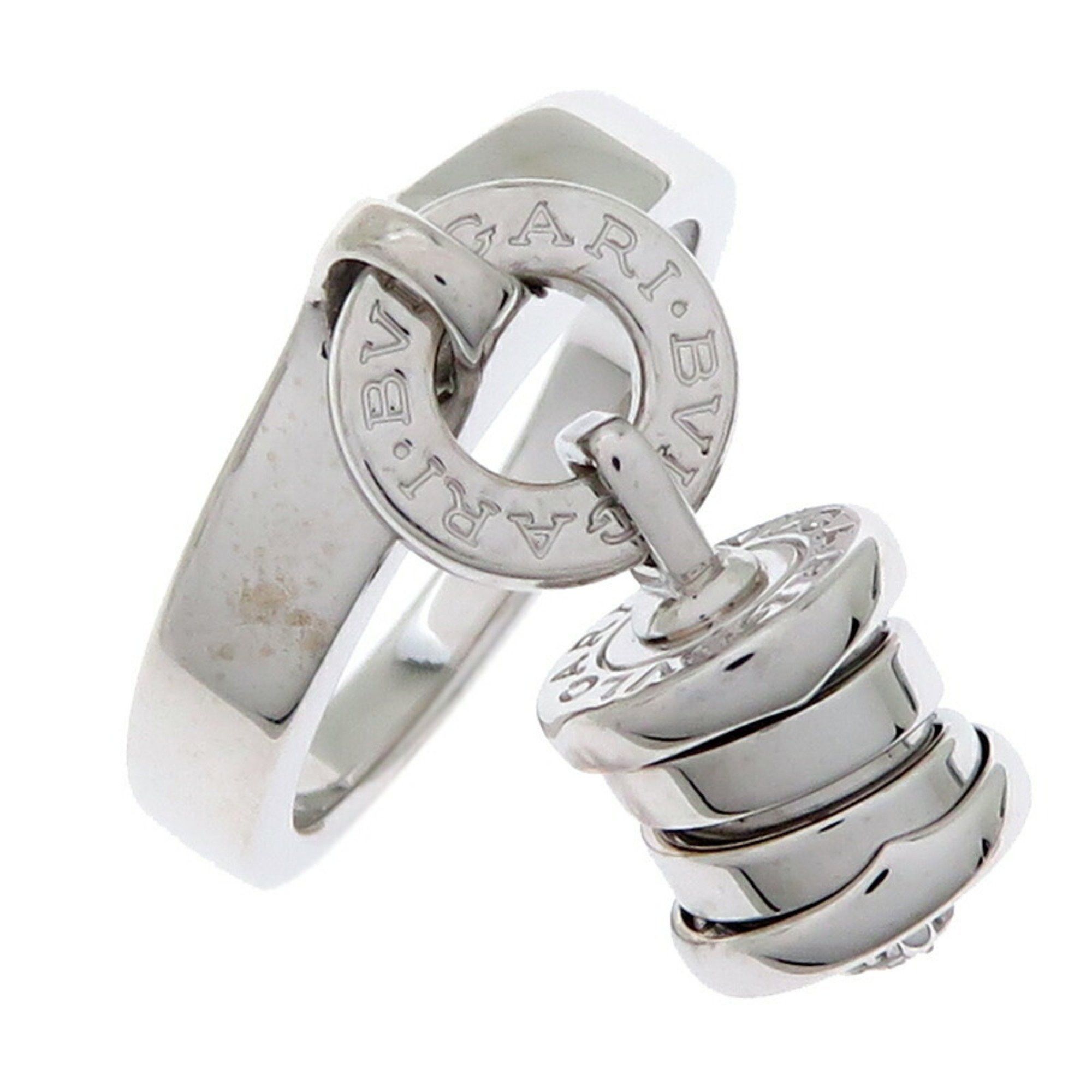 Bvlgari Element Women's Ring, 750 White Gold, Size