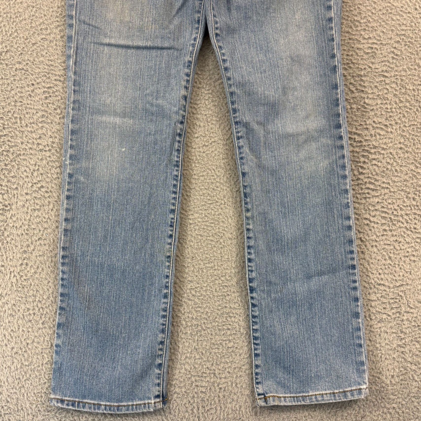 Levi's VTG Levi's 505 Jeans Womens 10M Blue Button Mid Rise 32x30 Straight Denim 90s Vintage Jeans Womens Size 32" / US 10 / IT 46 - 2 Thumbnail
