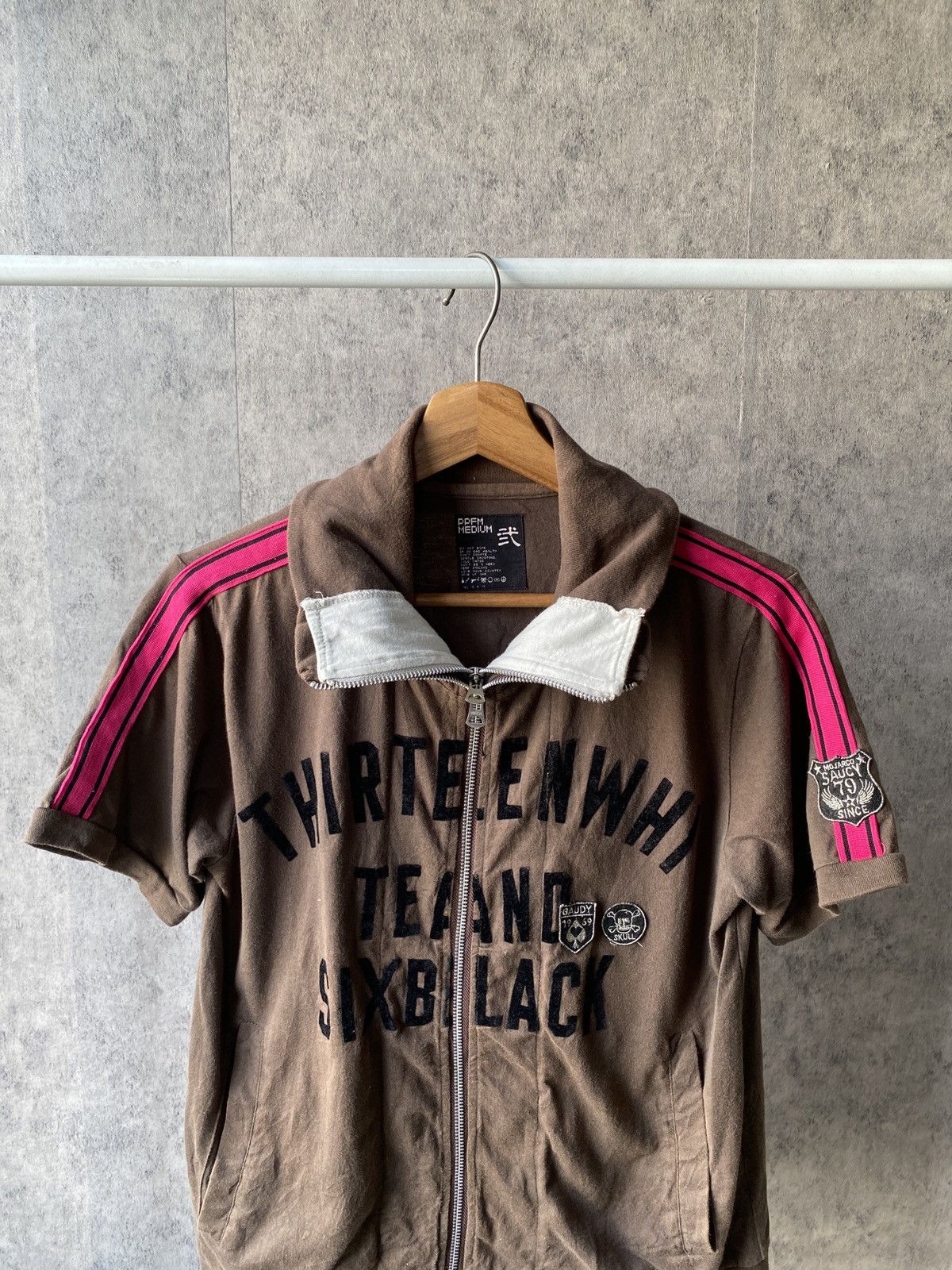 PPFM PPFM Japan Zipper Short Sleeve Jacket Size US M / EU 48-50 / 2 - 5 Thumbnail