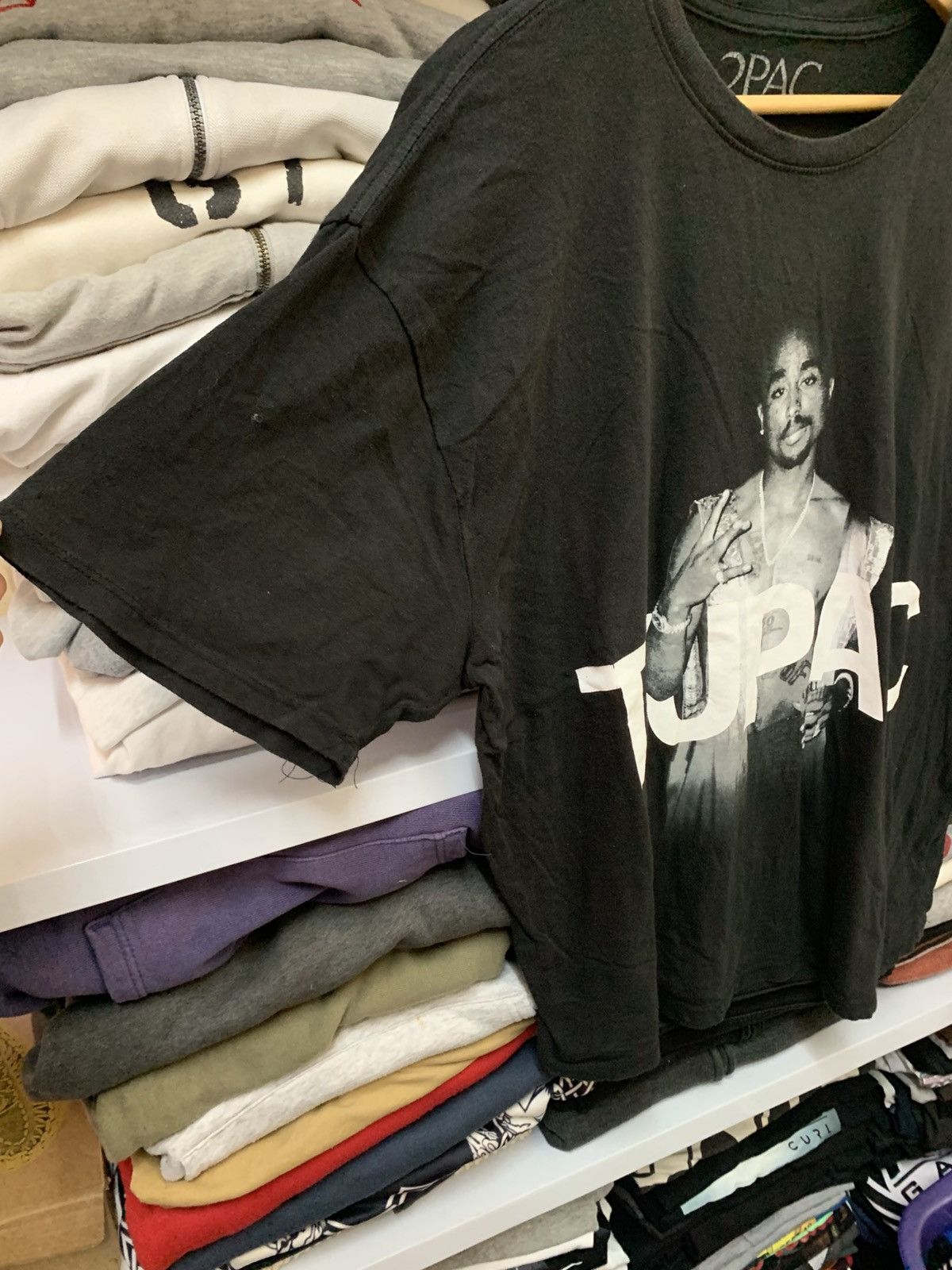 Rap Tees Vintage Tupac Shakur 2Pac Rap Hip Hop Tee Size US XL / EU 56 / 4 - 5 Thumbnail