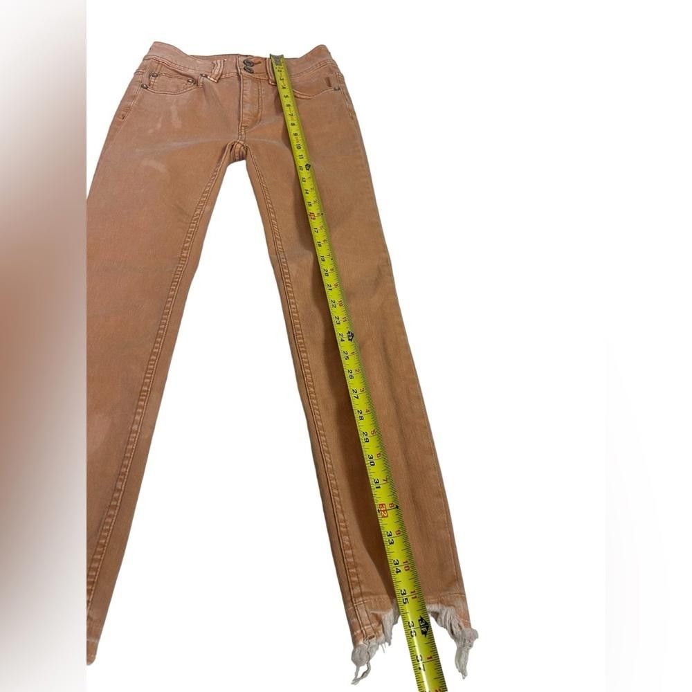 Free People Free People l Wild Child Tan Skinny Jeans 25 Size 25" / US 0 / IT 36 - 2 Thumbnail