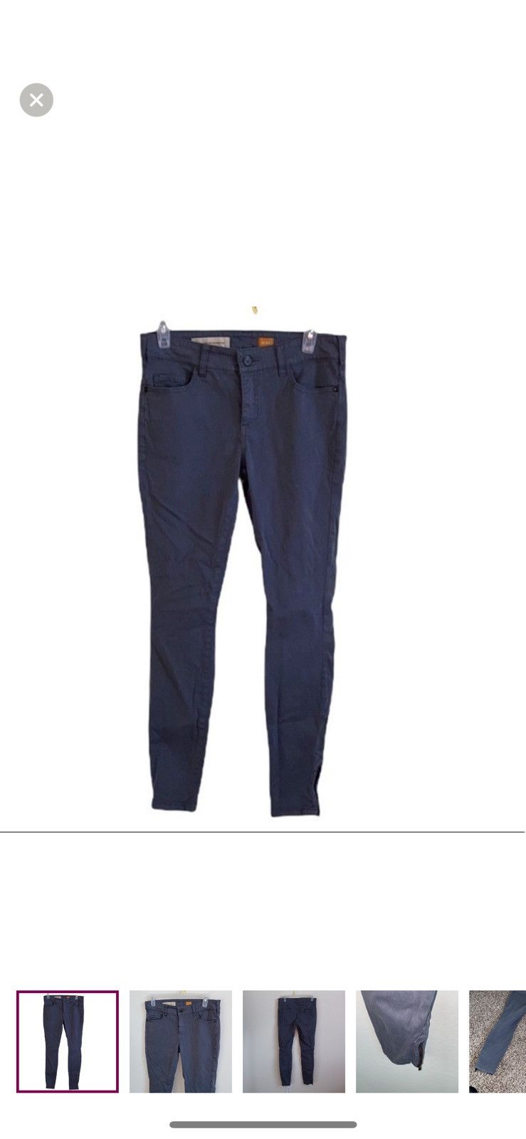 Anthropologie Anthropologie pilcro + the letterpress serif skinny pants Size 27" / US 4 / IT 40 - 1 Thumbnail