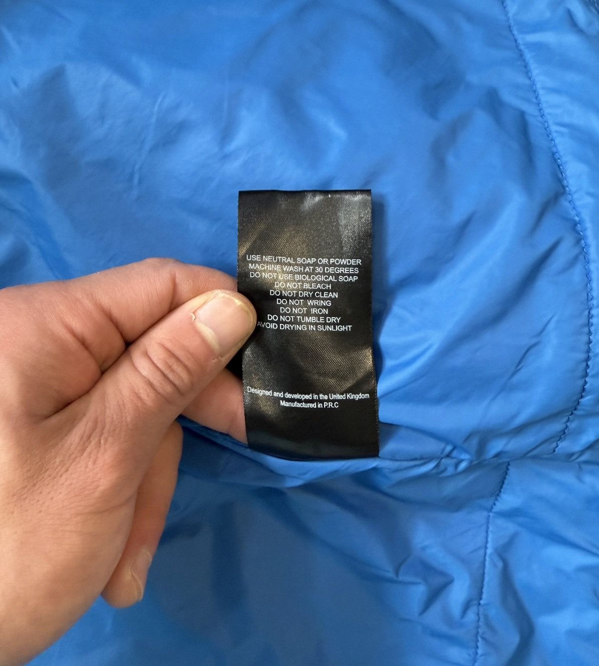 Other UK Men OEX Insulated Outdoor Jacket M Hiking Shell UK Blue Size US M / EU 48-50 / 2 - 11 Thumbnail