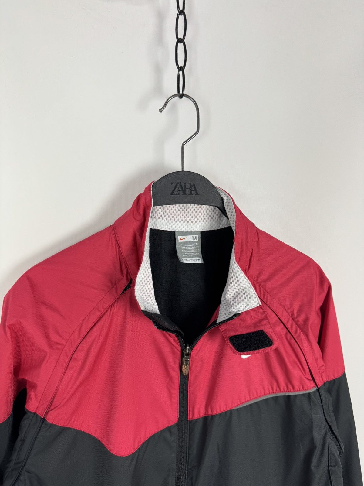 Nike Nike 2in1 Paneled Nylon Vented Running Jacket Size US M / EU 48-50 / 2 - 6 Thumbnail