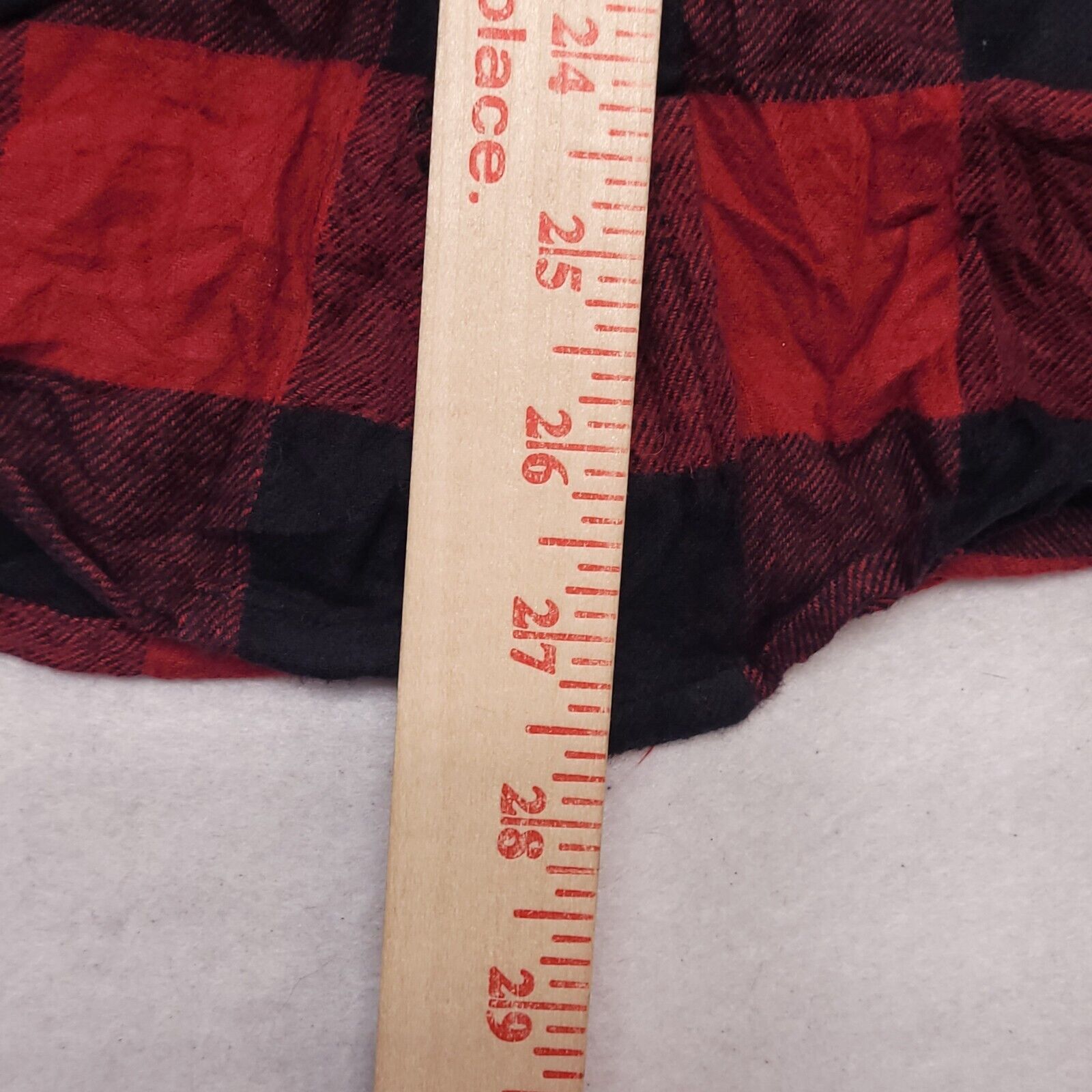 Croft & Barrow Croft & Barrow Buffalo Check Flannel Shirt Mens Size M Red Size US M / EU 48-50 / 2 - 7 Thumbnail