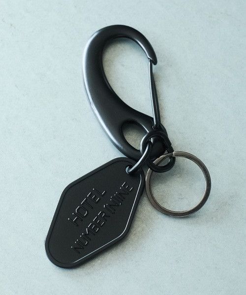 Number (N)ine Number nine LOGO PLATE KEY RIng Size ONE SIZE - 2 Thumbnail
