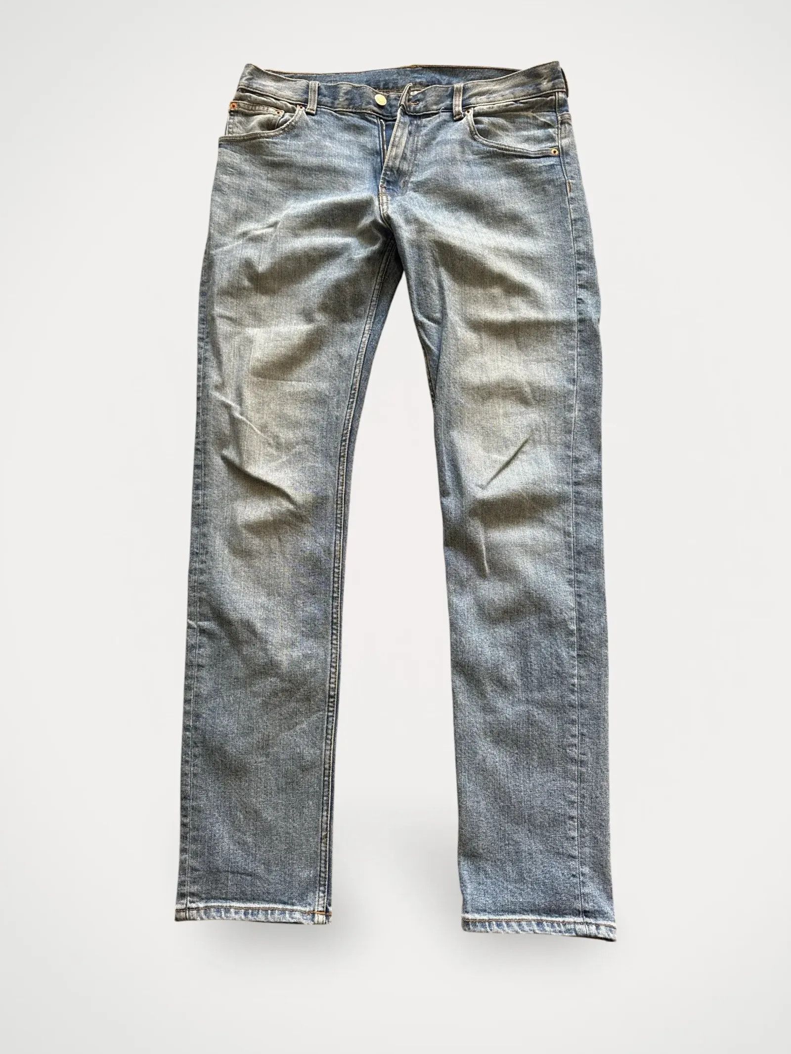 Weekday Weekday Friday Instant Blue Jeans Size US 31 - 1 Thumbnail