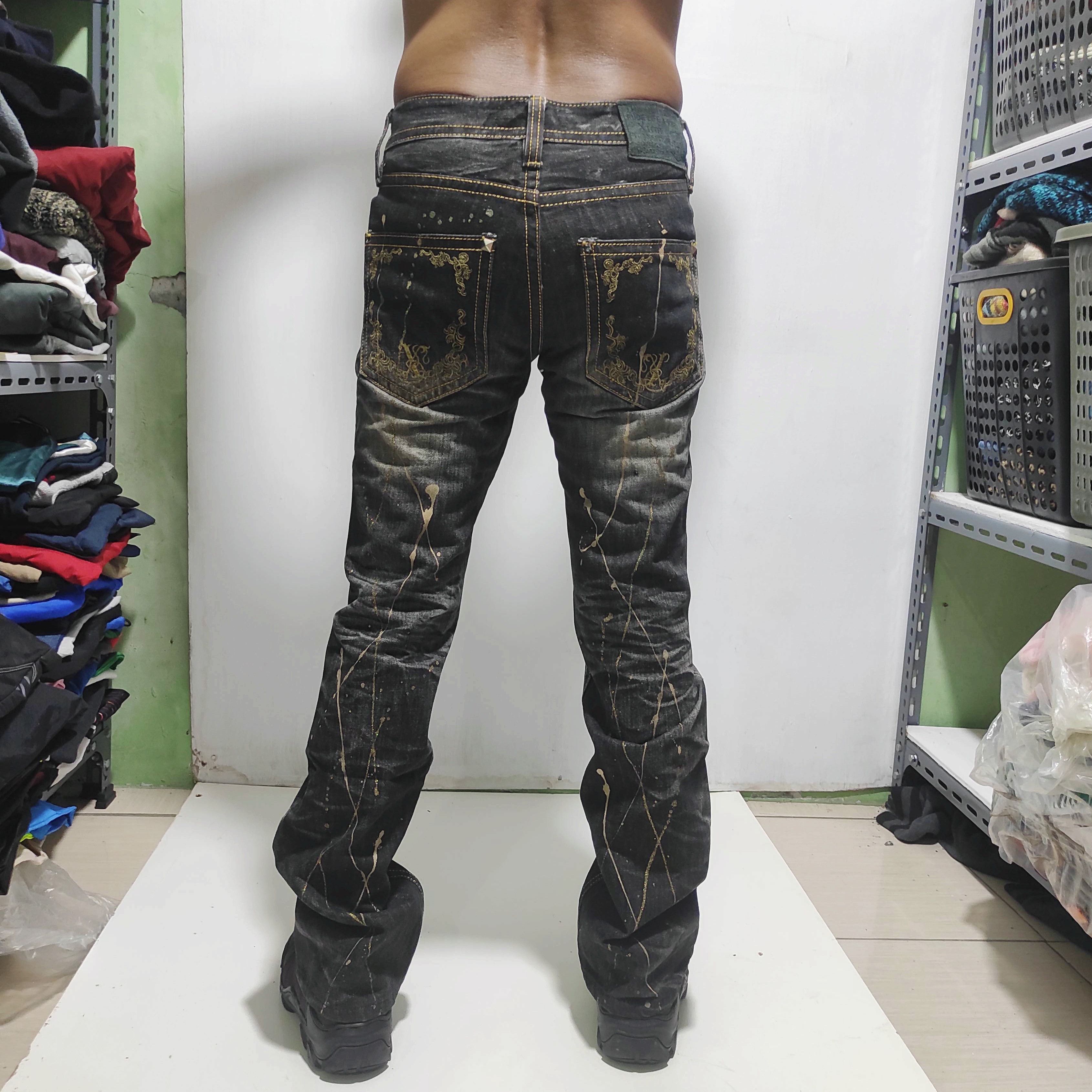 Hysteric Glamour Flare Jeans XFRM Splash Low Rise Boot Cut Denim size 28 Size US 28 / EU 44 - 25 Thumbnail