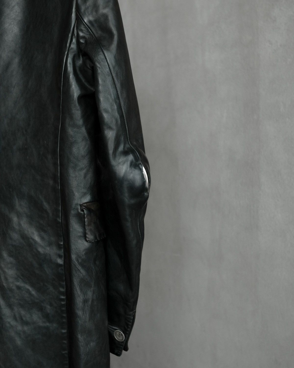 Carol Christian Poell Carol Christian Poell Arthrosic ElbowLeather Long Jacket Size US S / EU 44-46 / 1 - 3 Thumbnail