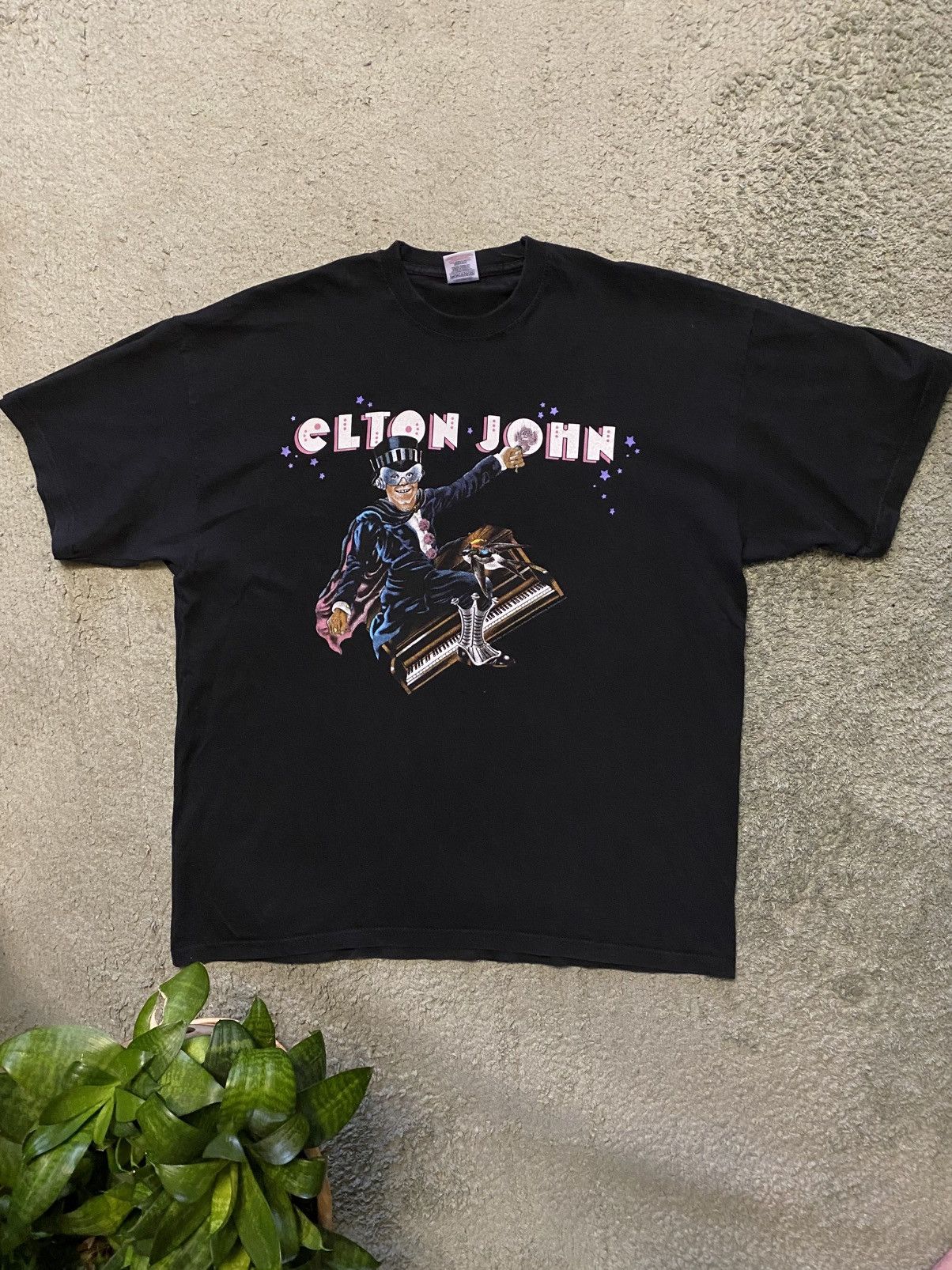 Band Tees Vintage Elton John 2006 Piano Man Tour T Shirt Size US XL / EU 56 / 4 - 1 Thumbnail