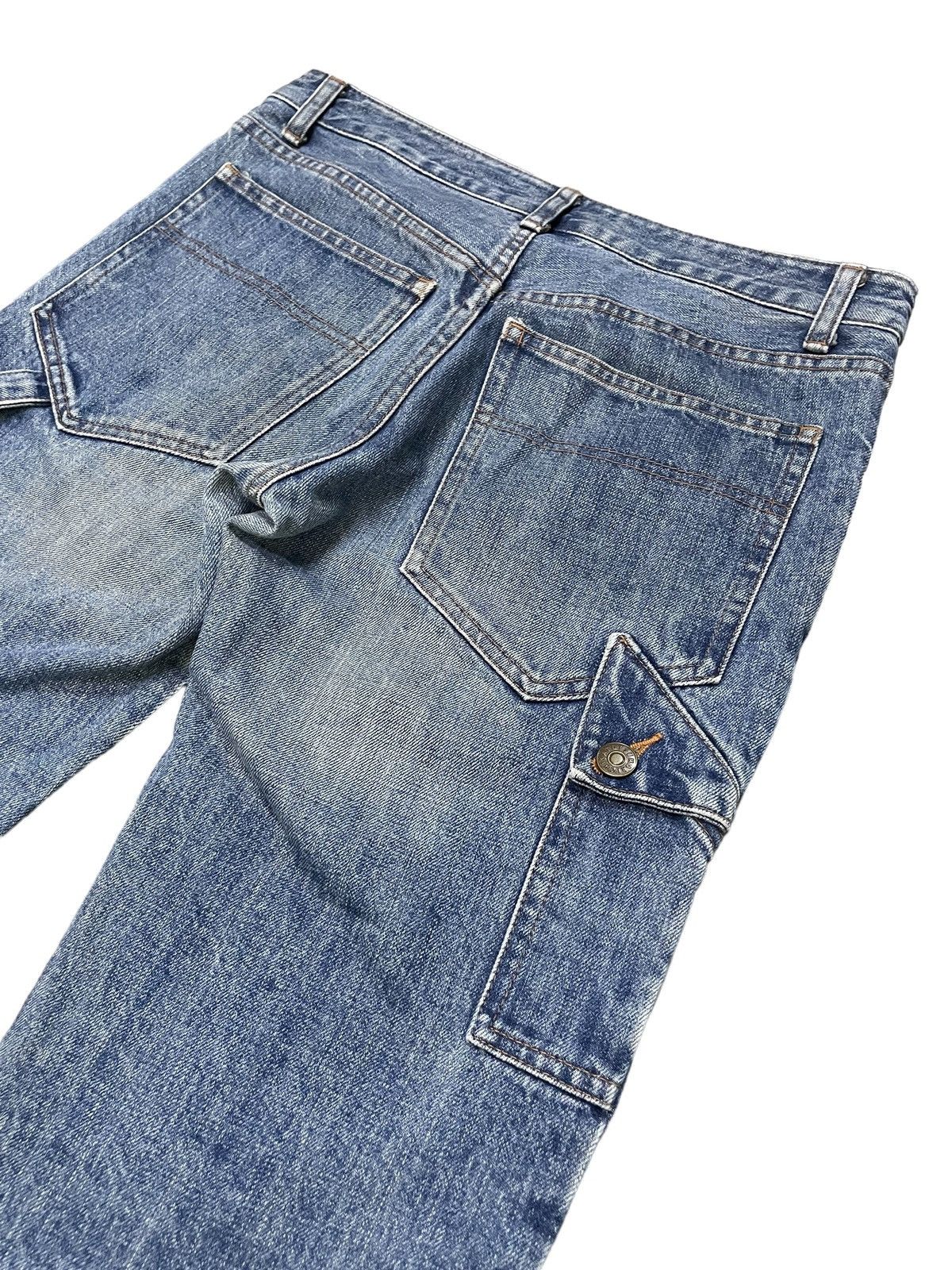 Final Home Tsumori Chisato Miyake Baker Carpenter Zip Up Leg Jeans Size US 30 / EU 46 - 13 Thumbnail