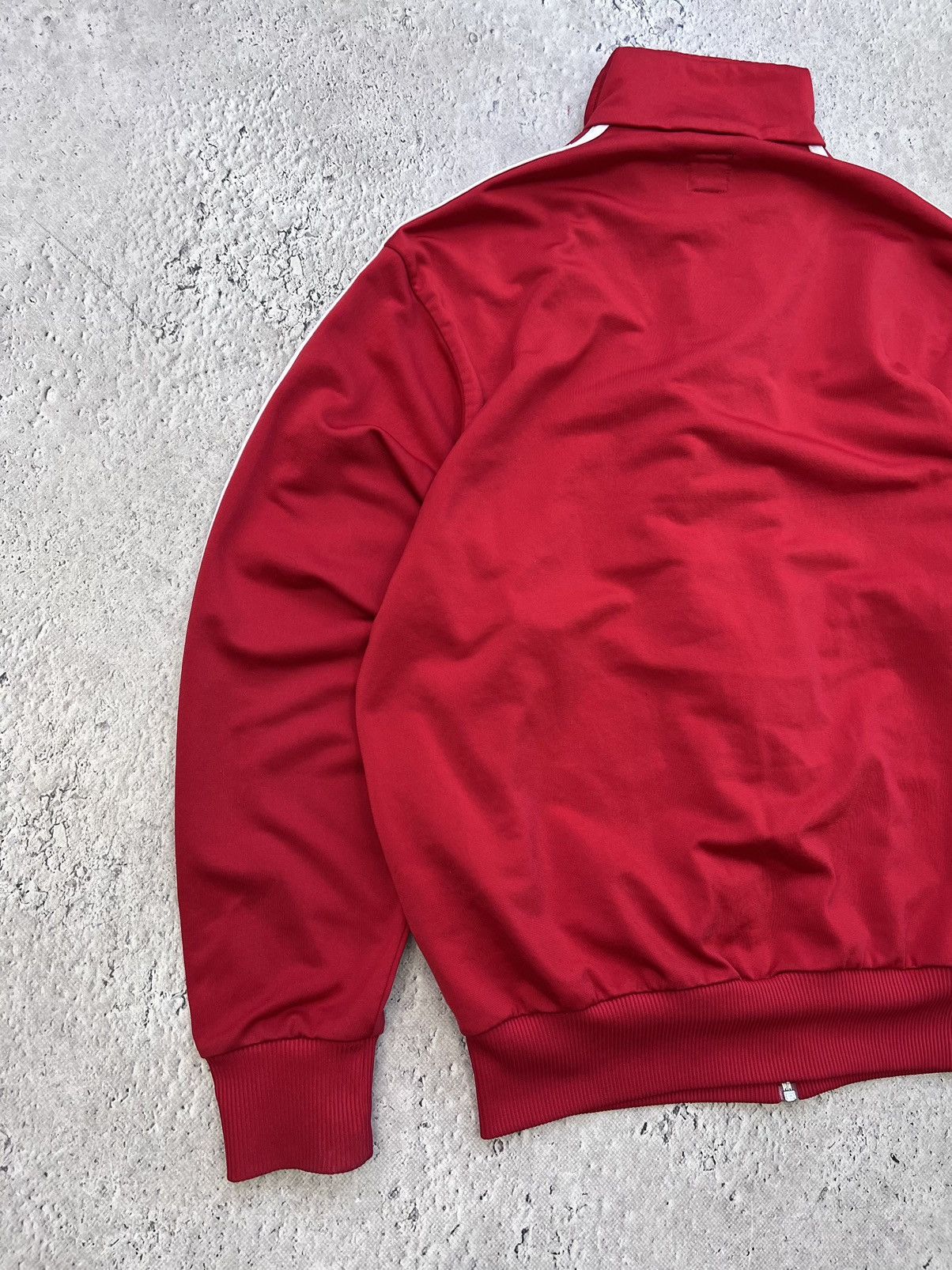 Adidas × Vintage Vintage Adidas Track Y2K Jacket Striped Red White Size US S / EU 44-46 / 1 - 10 Thumbnail
