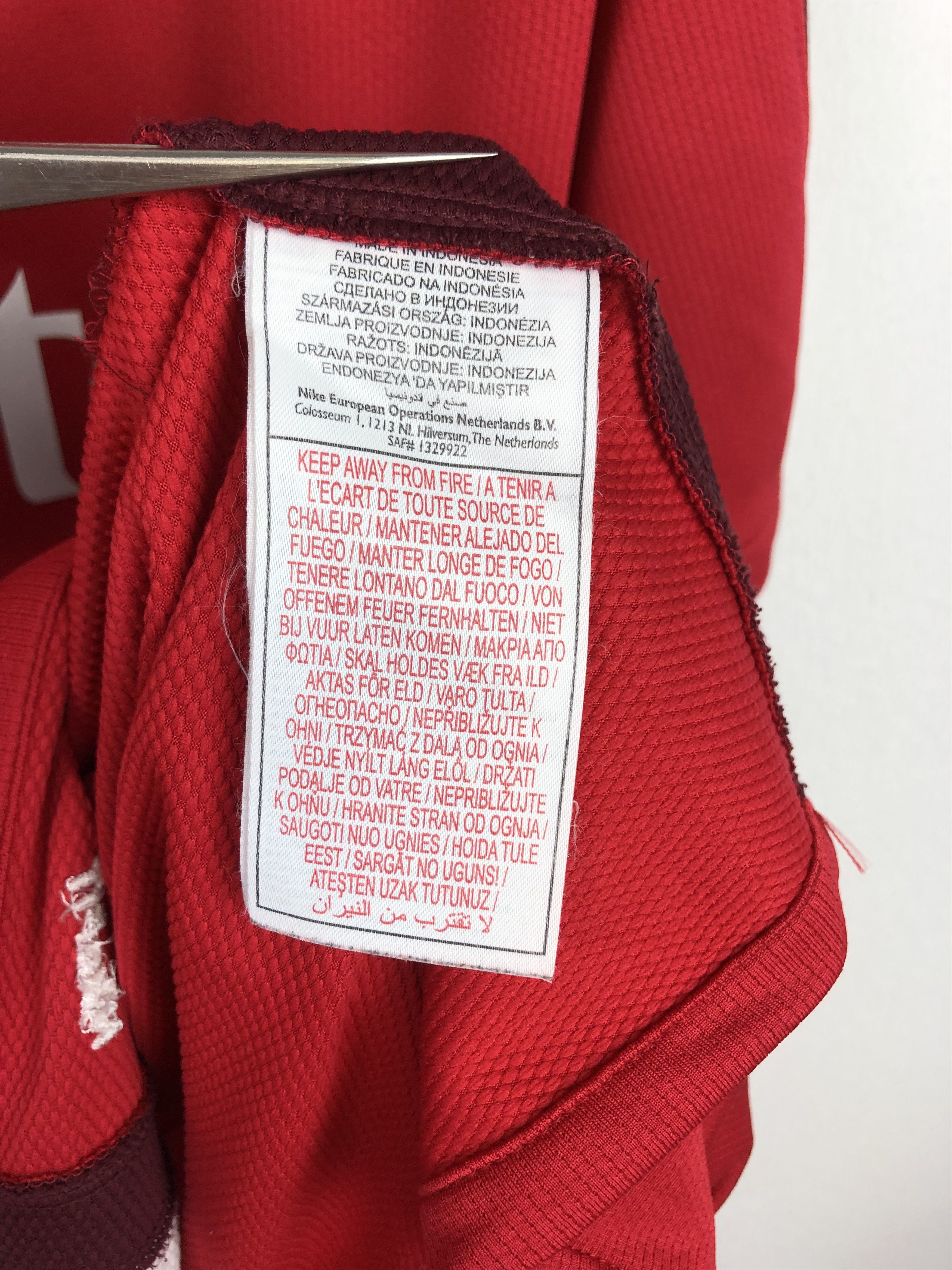 Nike Arsenal football shirt 2008 Soccer Jersey Trikot Tee Hype Size US XXL / EU 58 / 5 - 5 Thumbnail