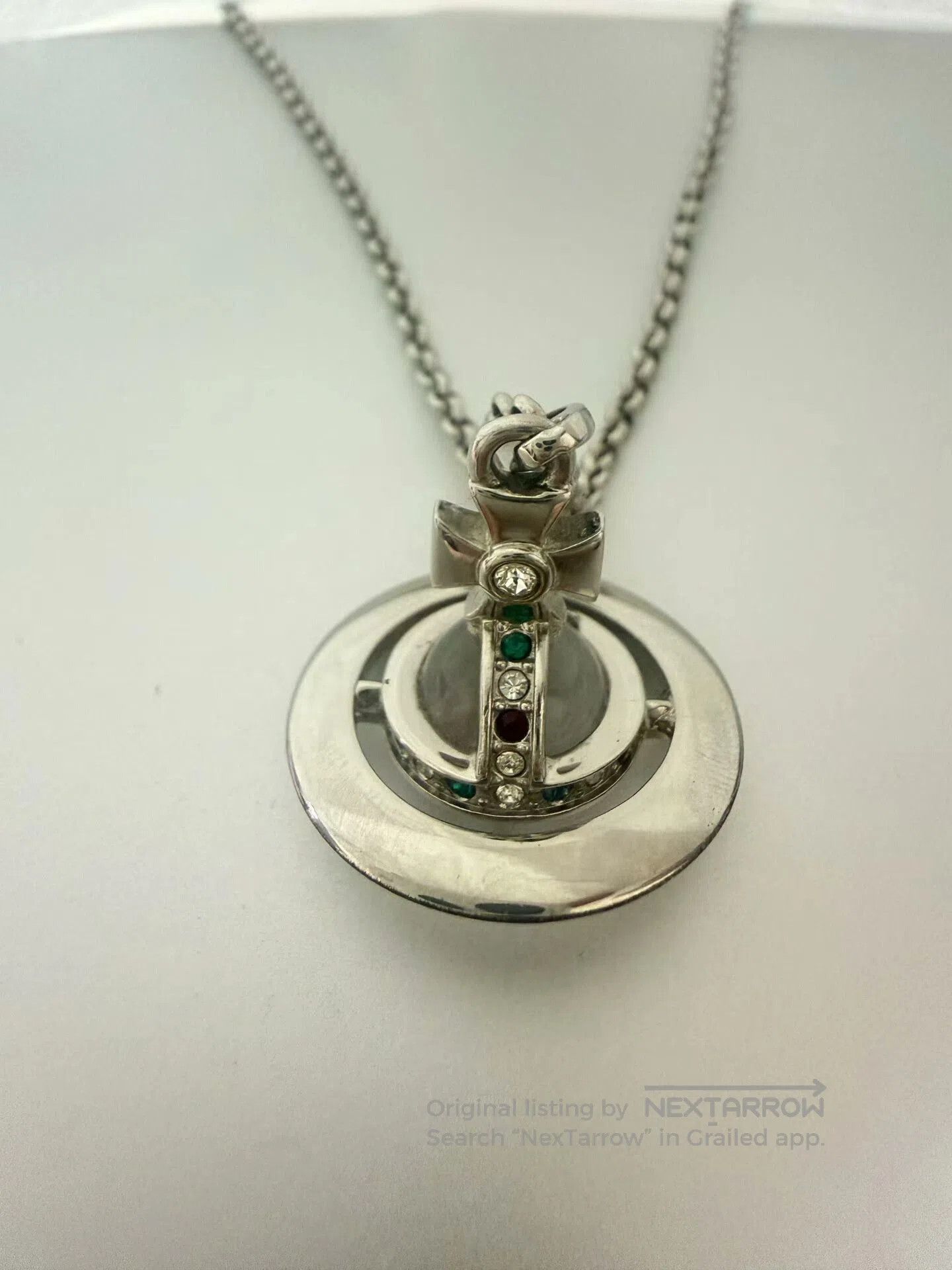 Vivienne Westwood Vivienne Westwood Saturn Necklace. Size ONE SIZE - 1 Thumbnail
