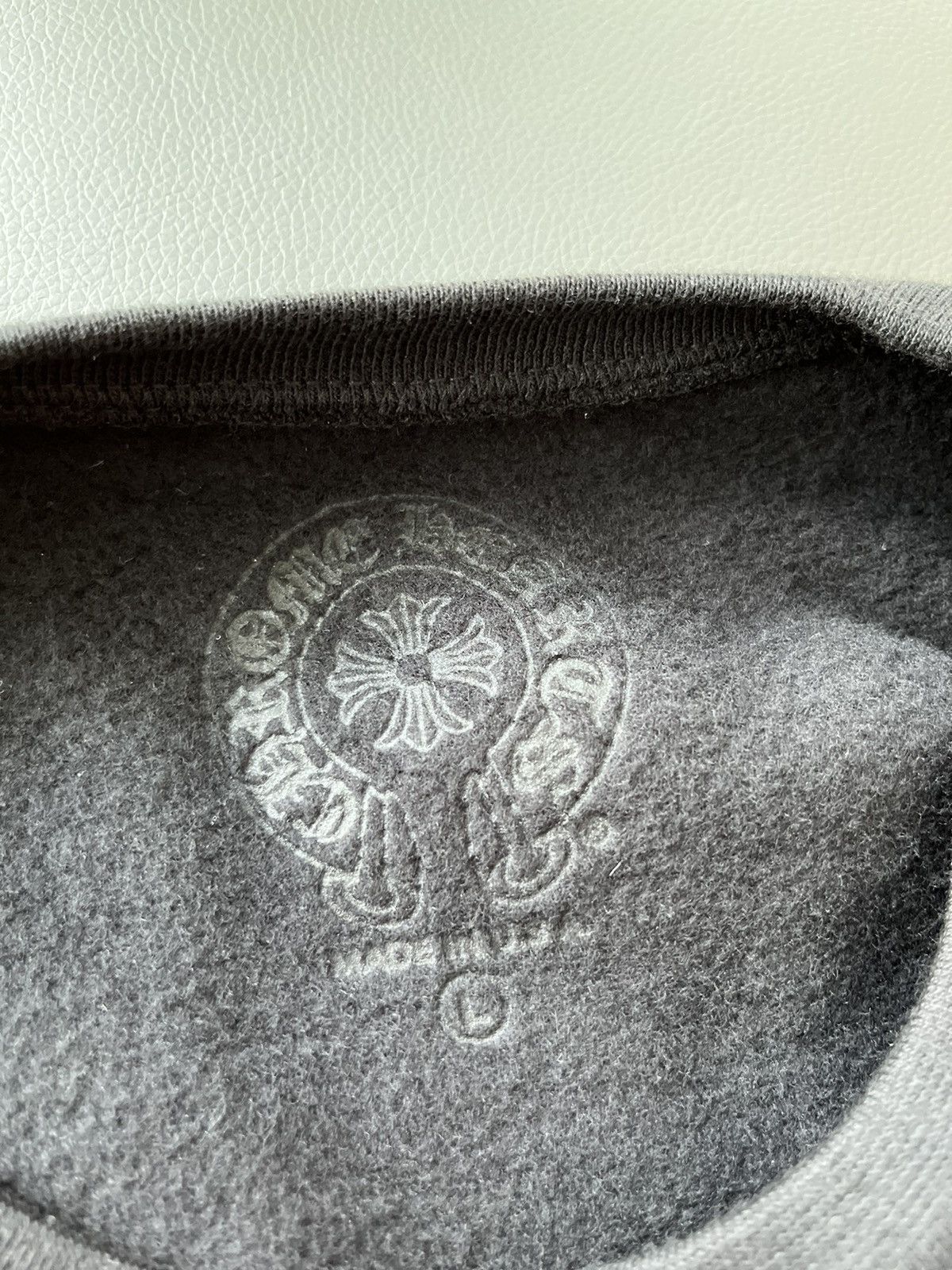 Chrome Hearts Chrome Hearts BRAND NEW Logo Sweatshirt Limited Edition Size US XL / EU 56 / 4 - 10 Thumbnail