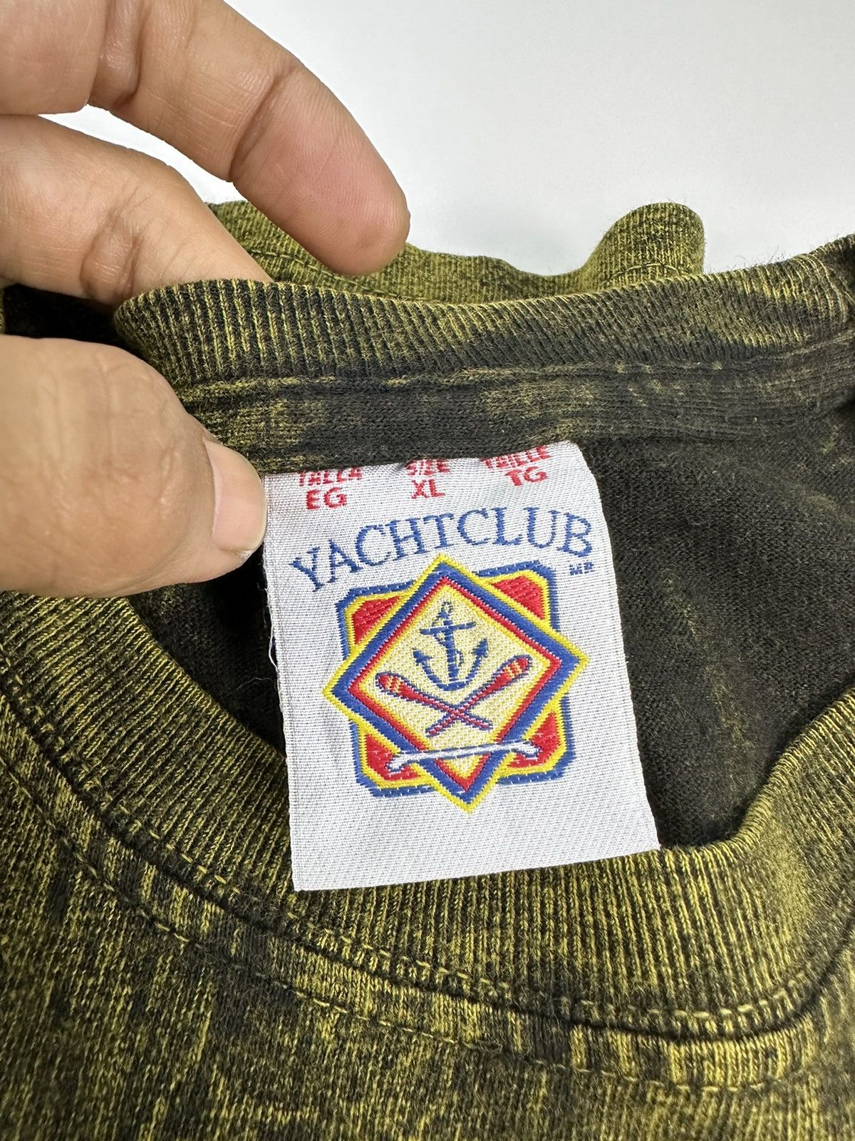 Mega Yacht Vintage I Love Saipan Sukajan Japan A596 Size US XL / EU 56 / 4 - 9 Thumbnail