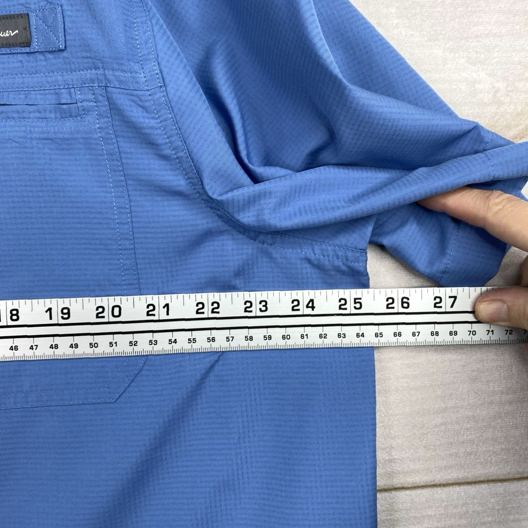 Eddie Bauer Eddie Bauer Shirt Mens XL Blue Button Up Performance Fishing Hiking COLORADO Shirt Size US XL / EU 56 / 4 - 4 Thumbnail