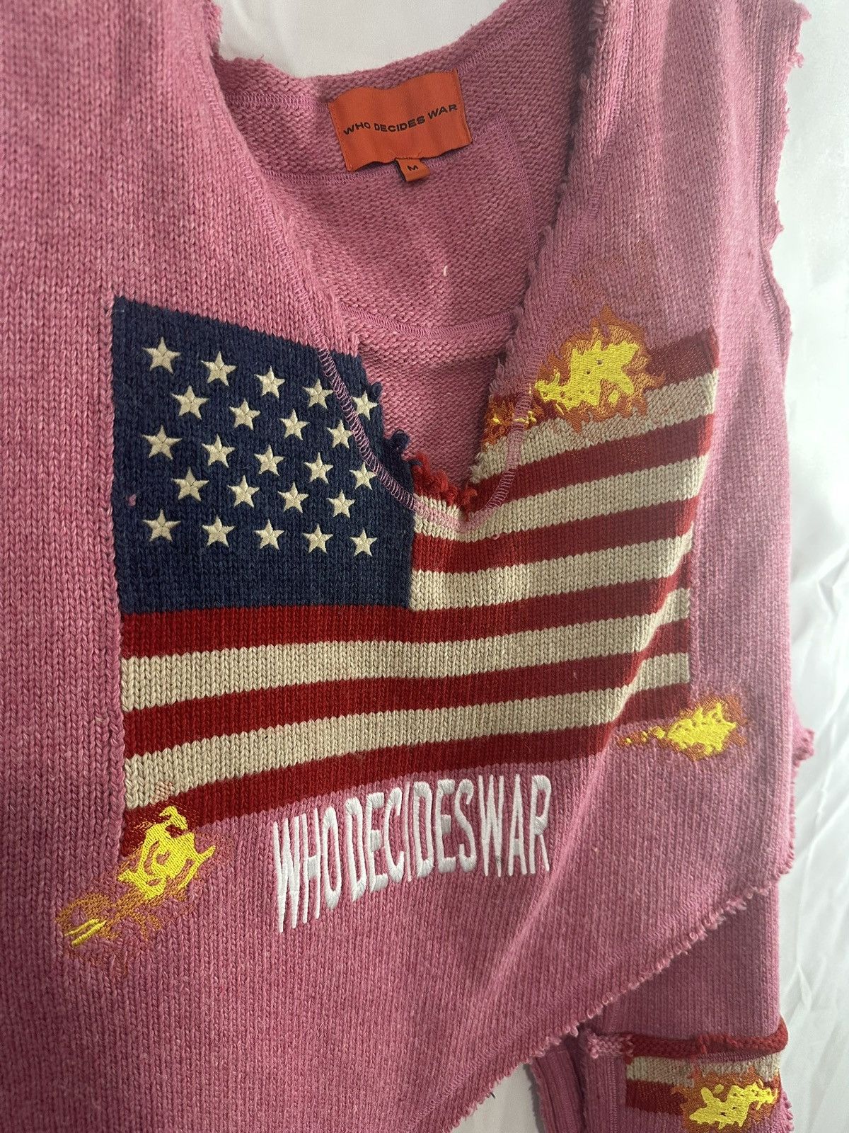 Who Decides War WHO DECIDES WAR KNITWEAR SWEATER Size US M / EU 48-50 / 2 - 3 Thumbnail