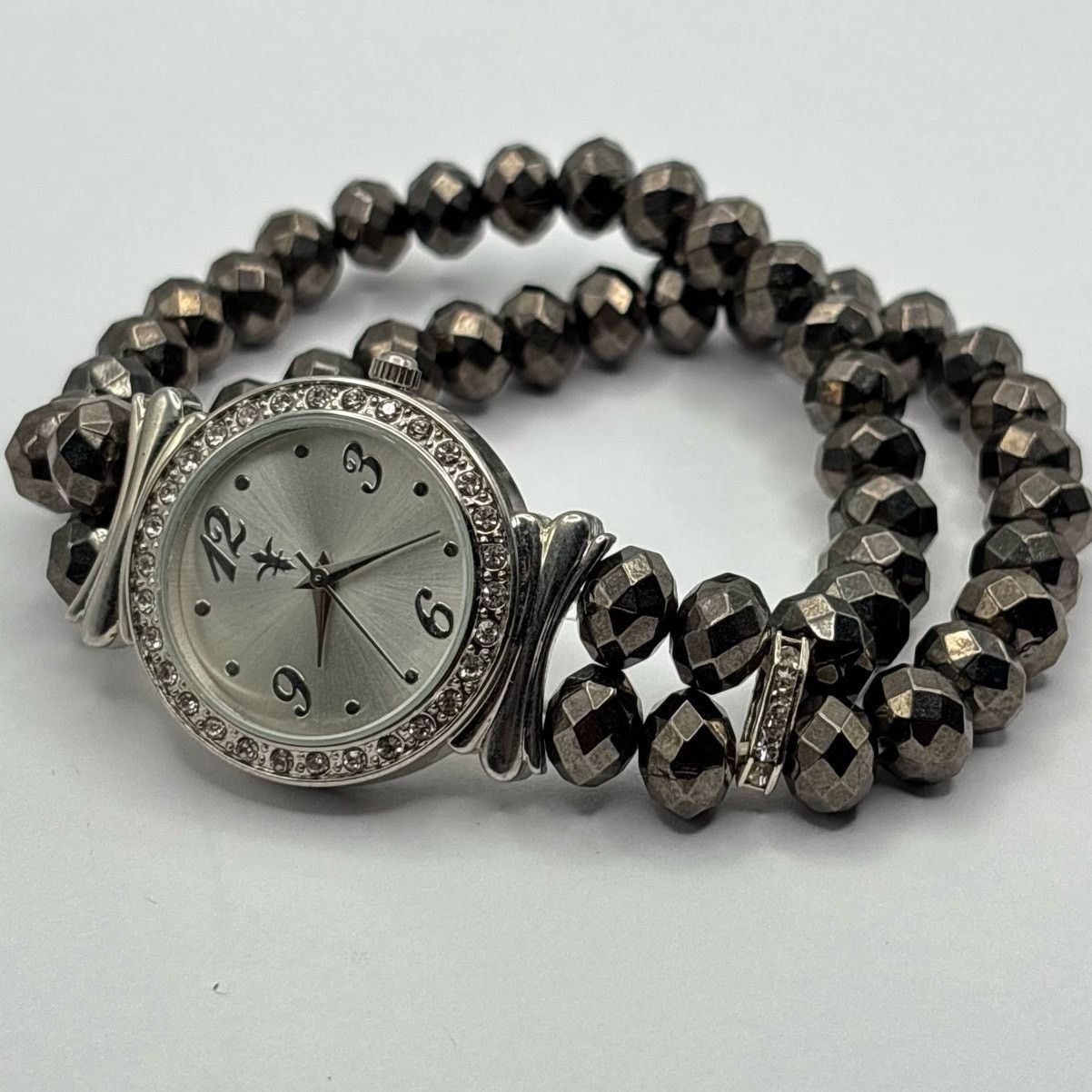 Other Y2K Silver Beaded Watch Size ONE SIZE - 3 Thumbnail