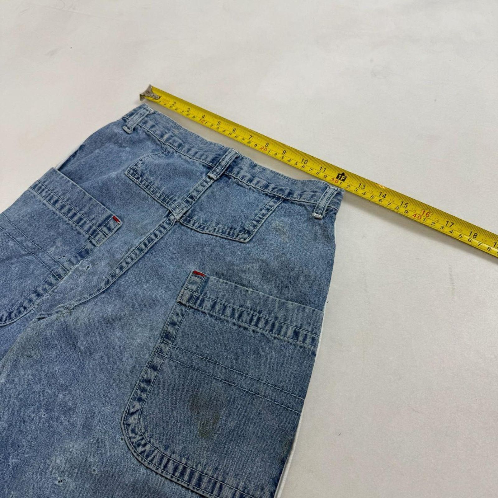 Ecko Unltd. × JNCO × Vintage Vintage y2k faded stonewash baggy wide leg skater rare jeans Size US 26 / EU 42 - 5 Thumbnail
