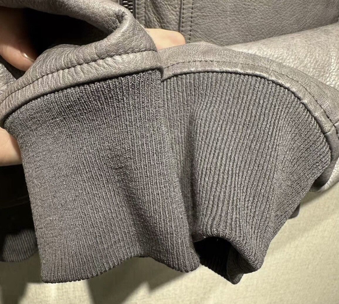 Rick Owens Rick Owens RO discontinued grey leather jacket. Size US M / EU 48-50 / 2 - 5 Thumbnail